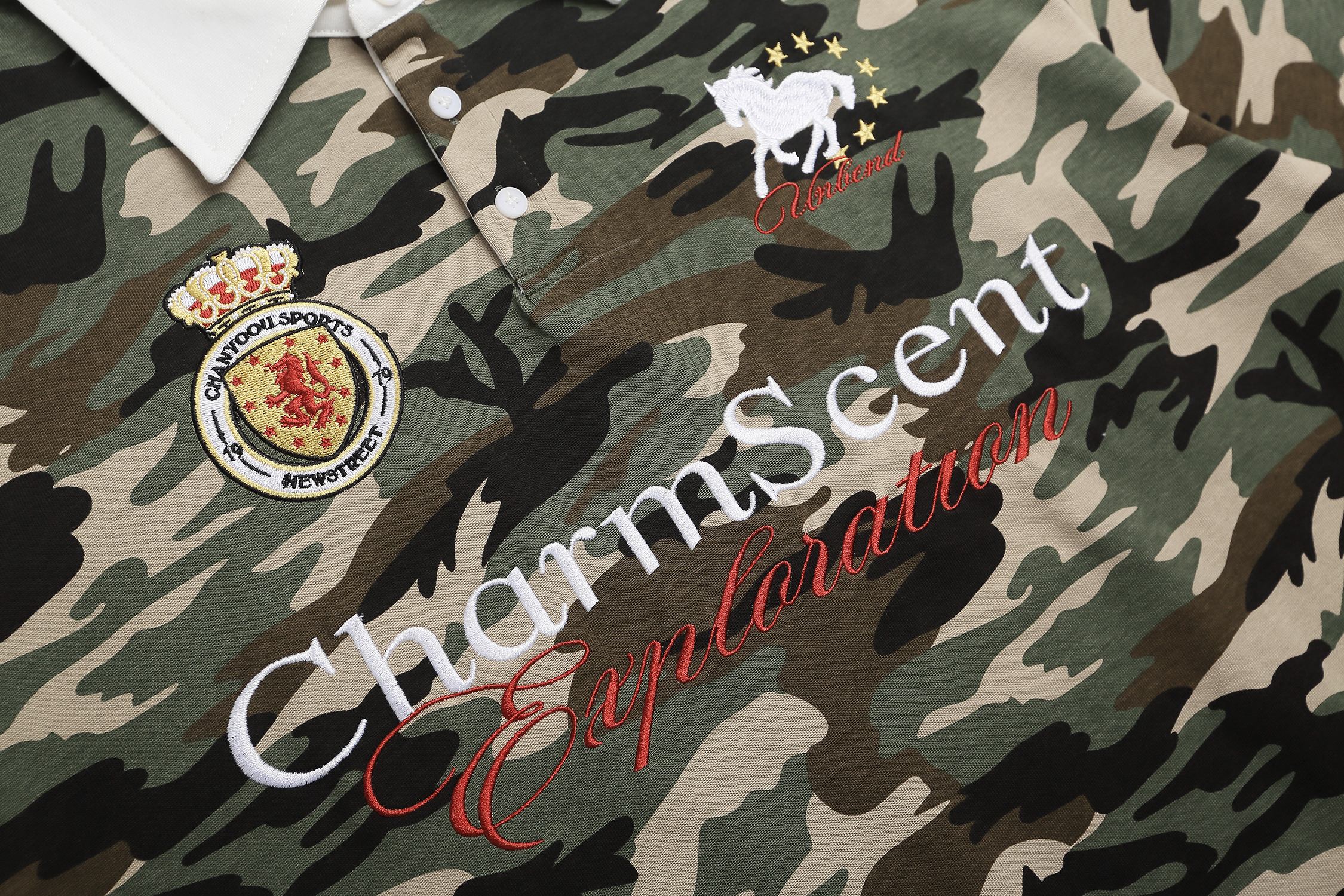 Omirad Camo Heritage Polo Shirt | Streetwear Camouflage