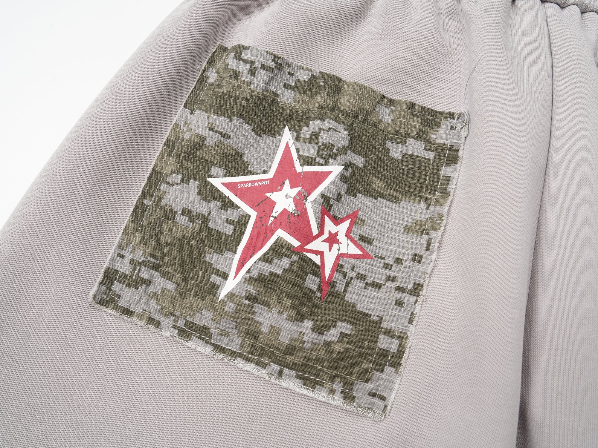 Digital Camo Star Wide-Leg Pants | Bold Streetwear