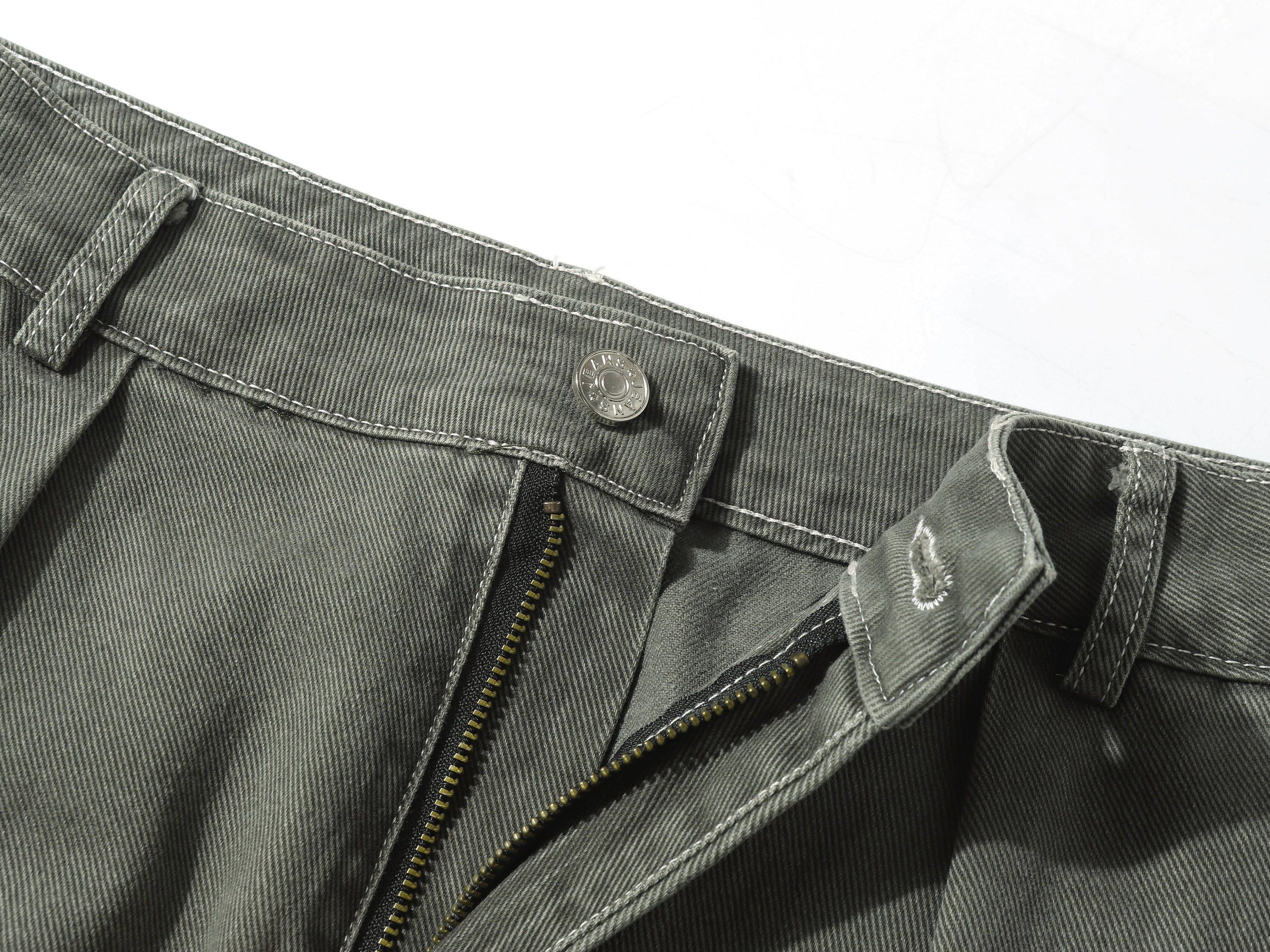 Omirad Wide-Leg Cargo Utility Pants | 100% Cotton Streetwear