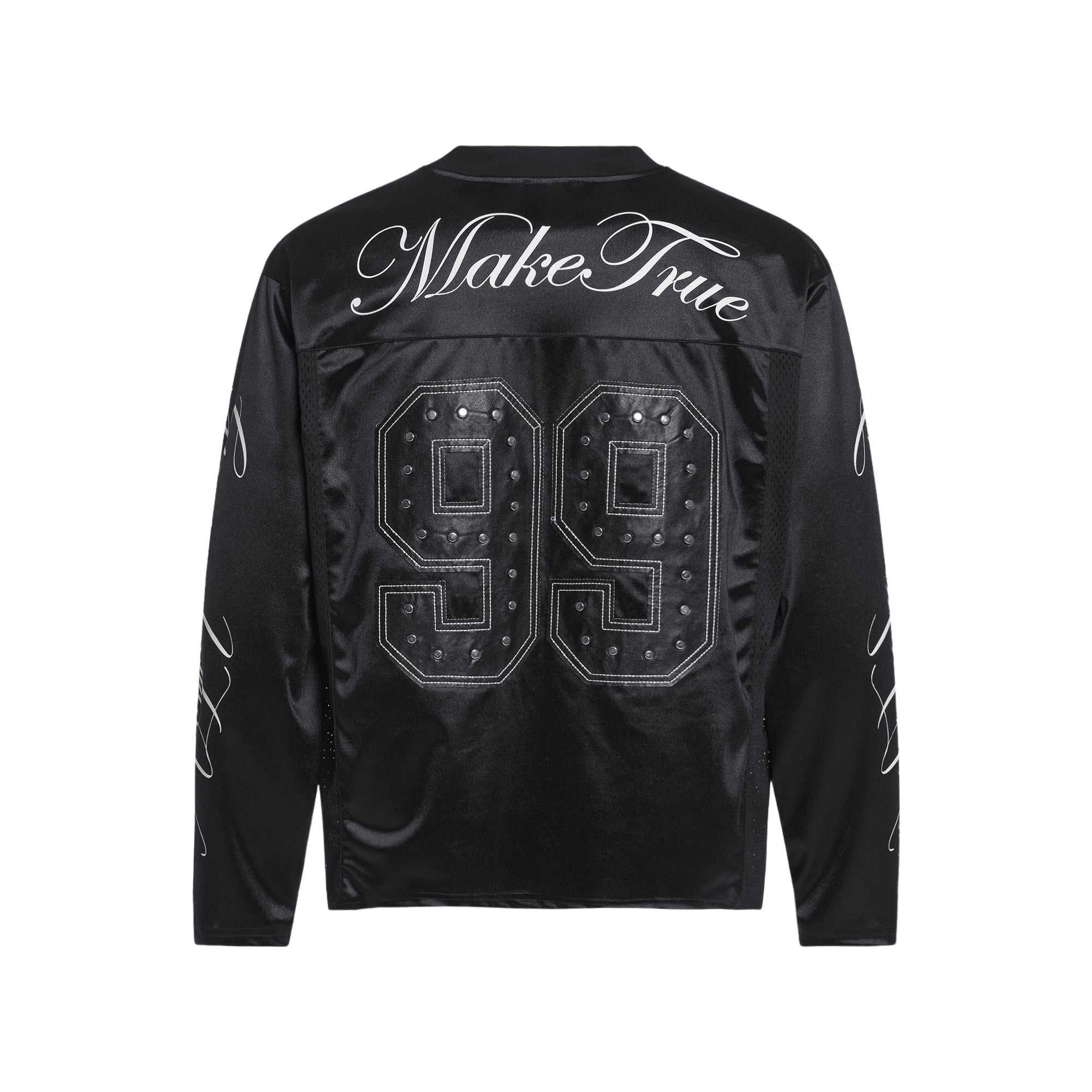 Omirad Studded 99 Varsity Long Sleeve Jersey | Streetwear