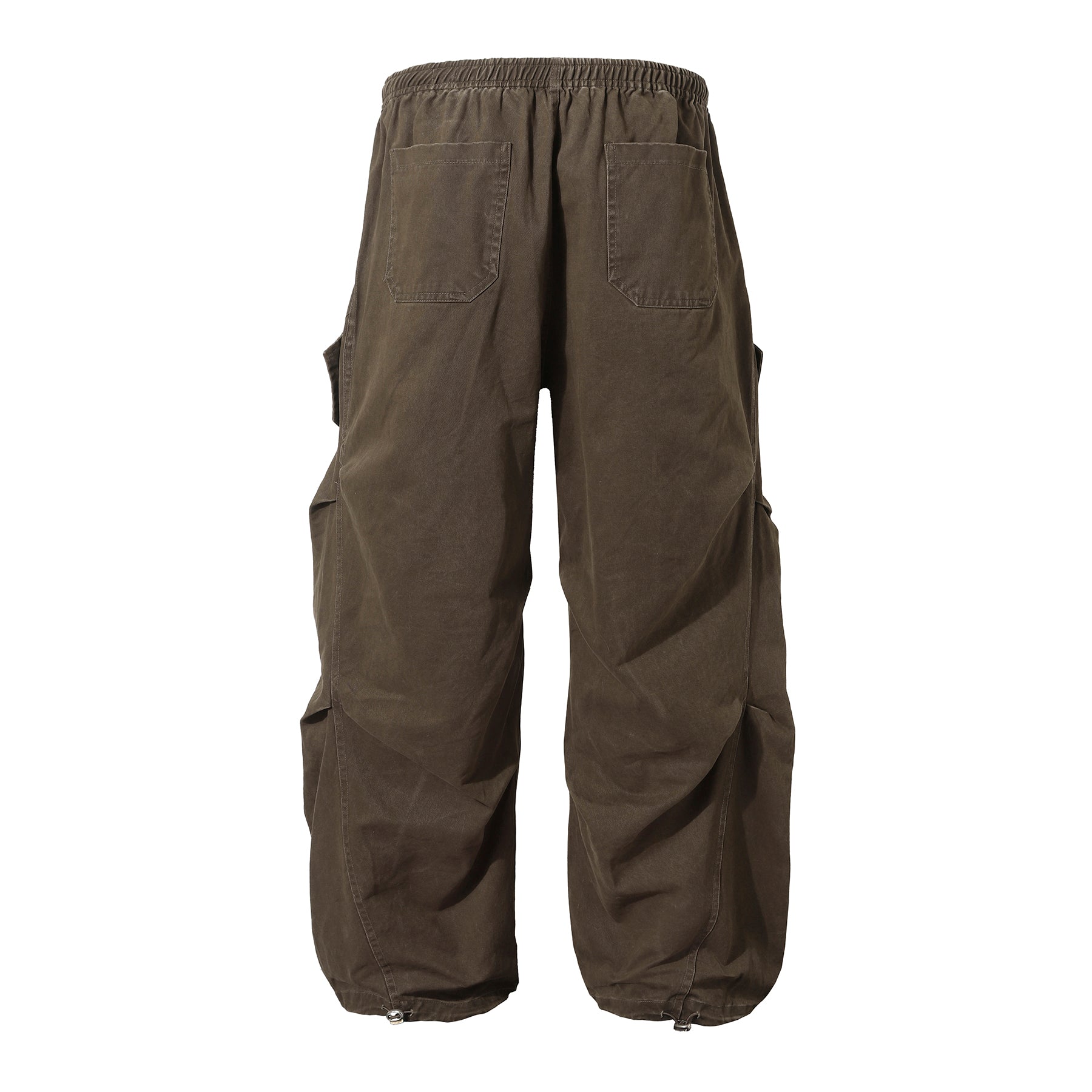 Omirad Curved-Pocket Baggy Cargo Pants | 100% Cotton