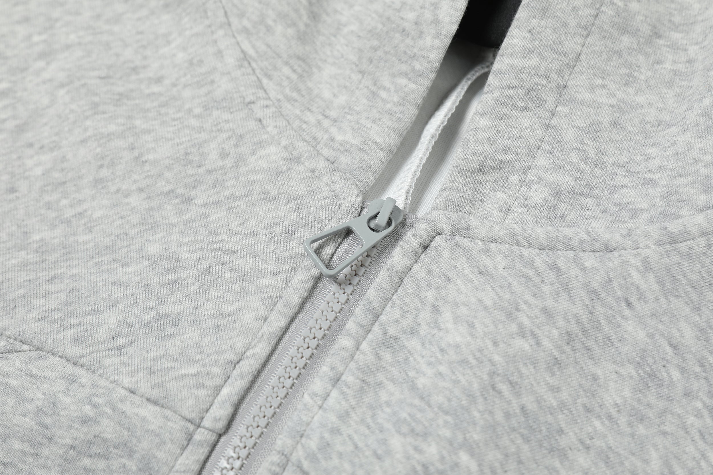 Omirad Structured Panel Zip-Up Hoodie | Minimalist Streetwear