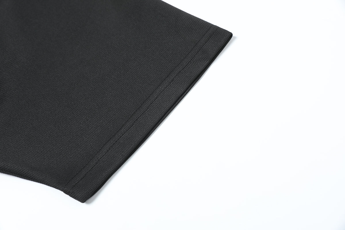 Omirad Shadow Structure Oversized Tech T-Shirt | Matte Black