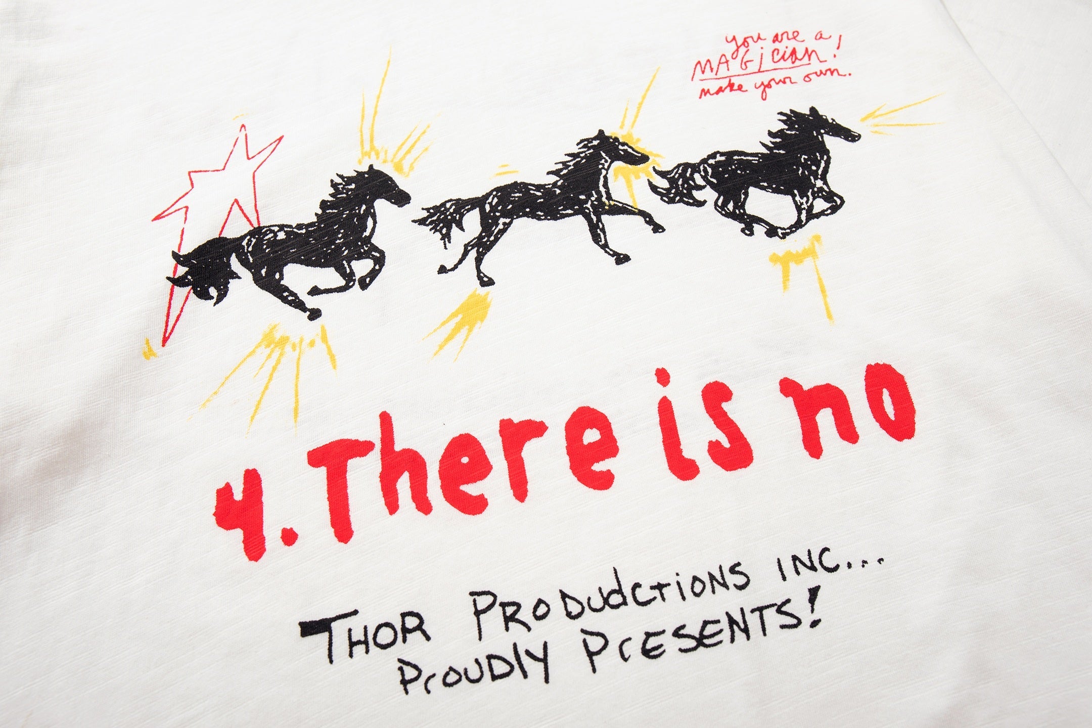 Number (N)ine Horses Graphic T-Shirt | Art Streetwear Tee
