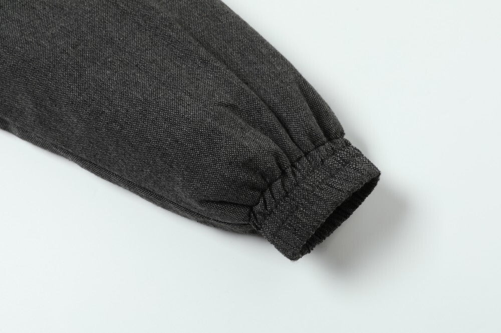 Omirad Faux Fur-Lined Sherpa Winter Jacket | Detachable Collar