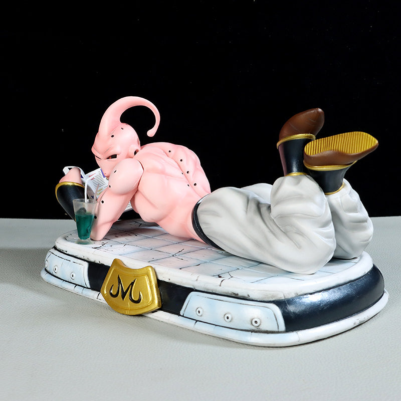 Majin Buu Laying Down Dragon Ball Z Figure – 26x15cm, 0.7kg Collectible