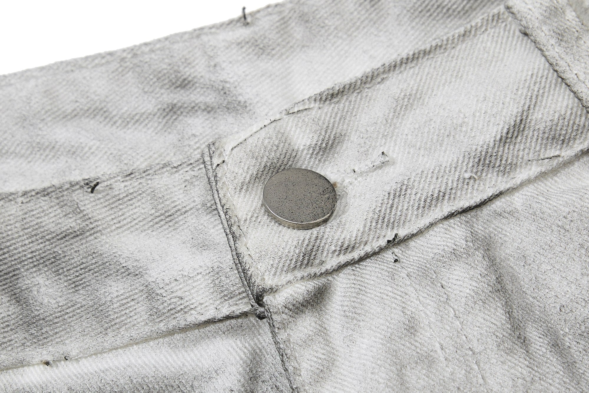 Omirad Washed Utility Flare Jeans | Streetwear Cargo Denim