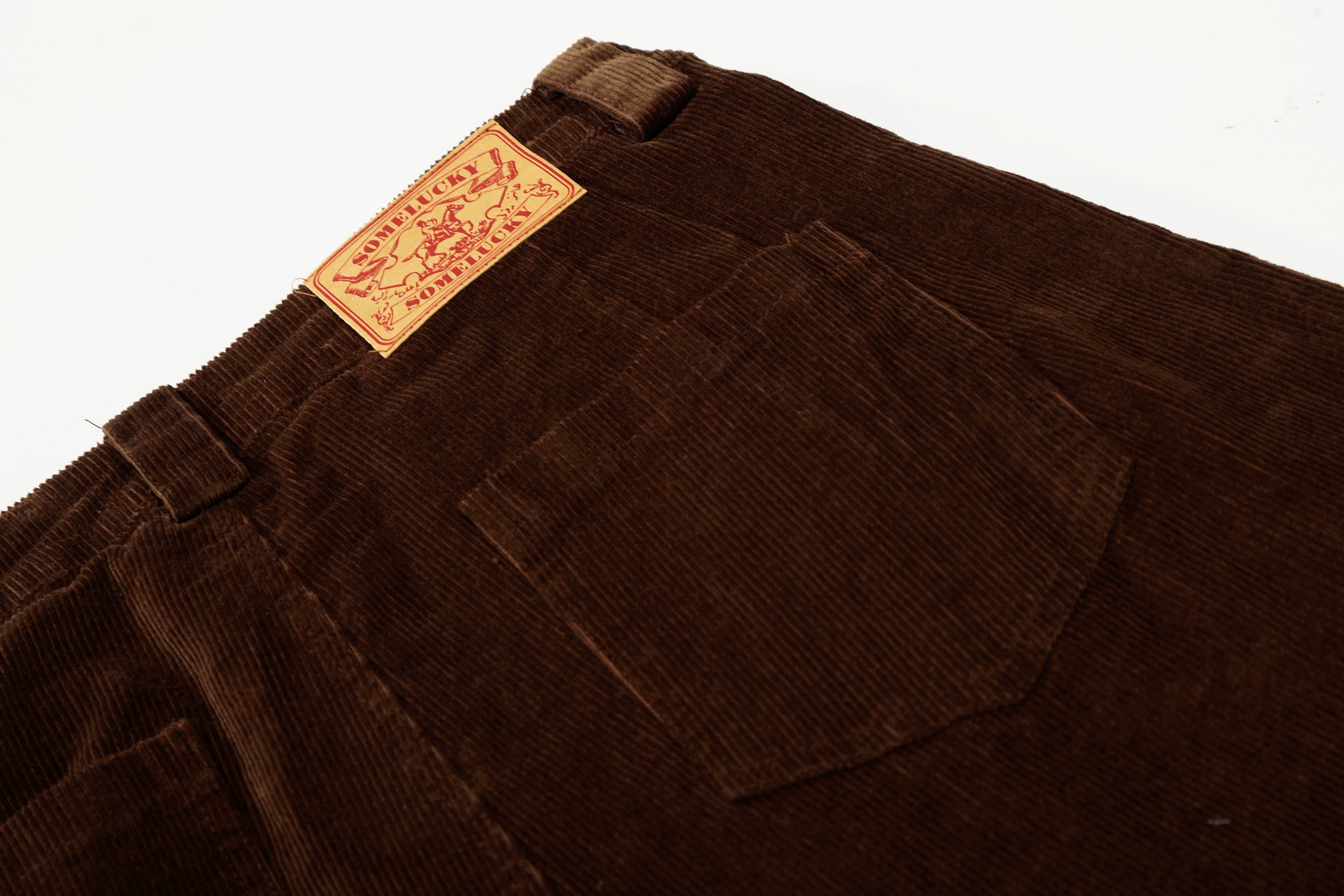 Omirad Wide-Leg Corduroy Trousers | Pleated Relaxed Fit