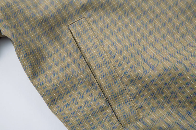 Reversible Check Panel Jacket | Two Looks, One Jacket