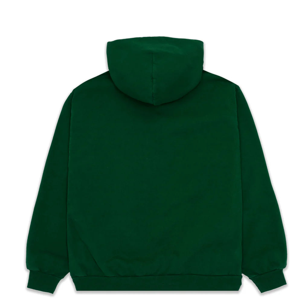 Dark Green Graphic Hoodie with Spider Web Print – Comfort Fit Pullover Hoodie for Everyday Wear