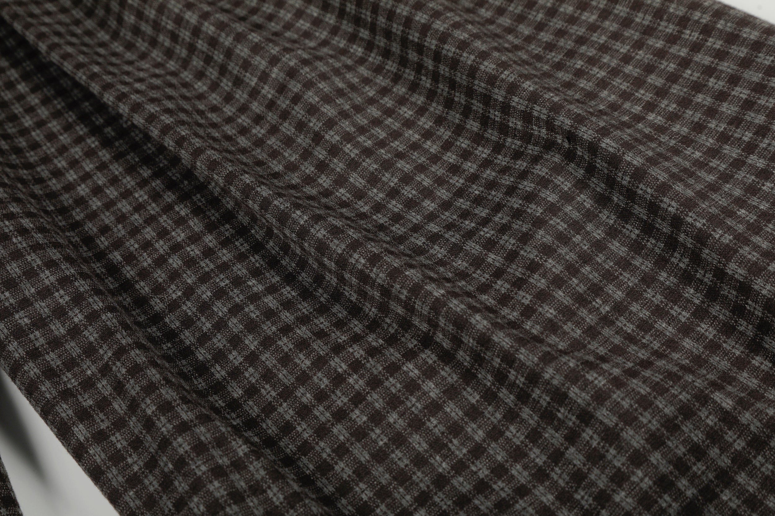 Wide-Leg Plaid Trousers | Pleated Front Tailored Pants