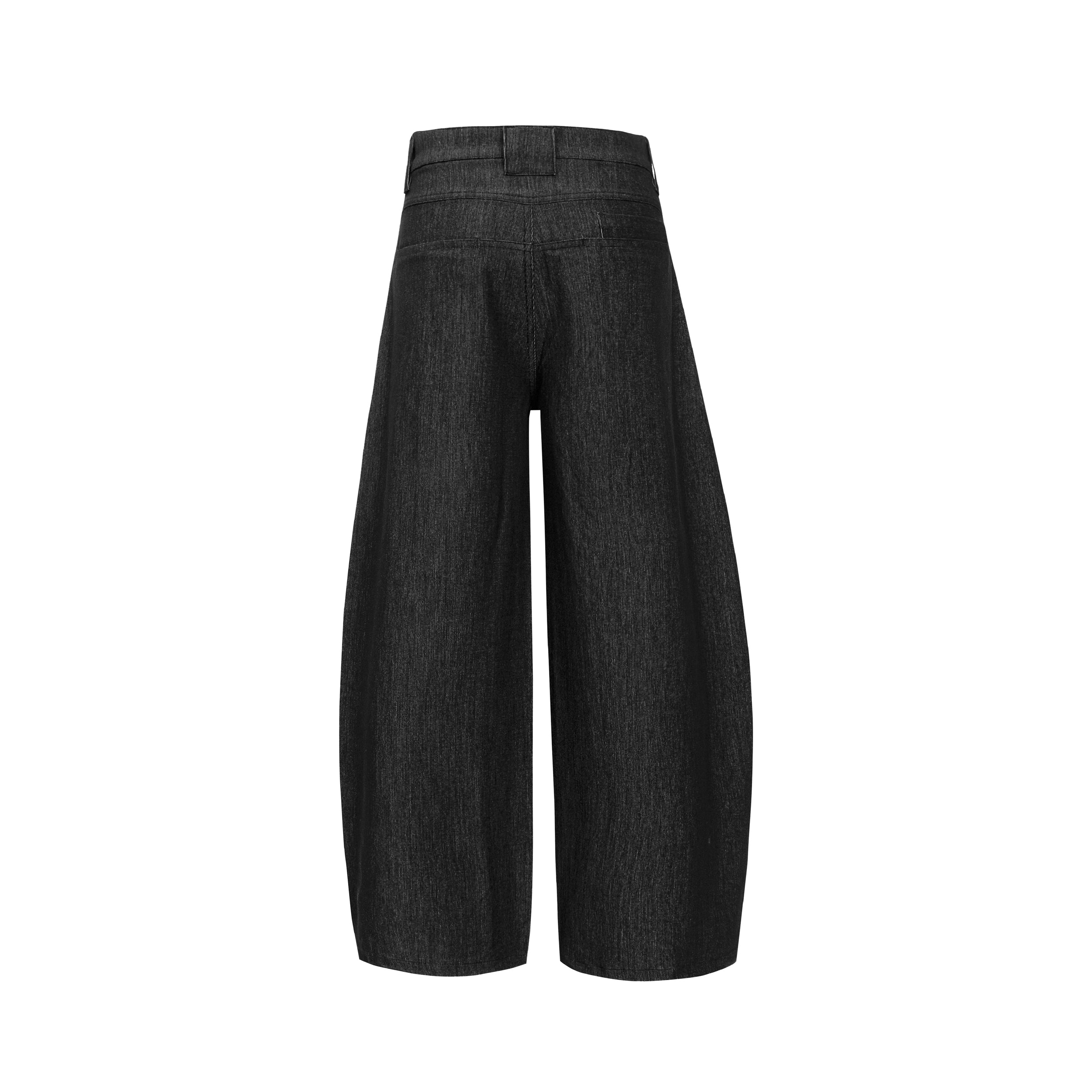 Omirad Utility Wide-Leg Denim Pants | Structured Streetwear