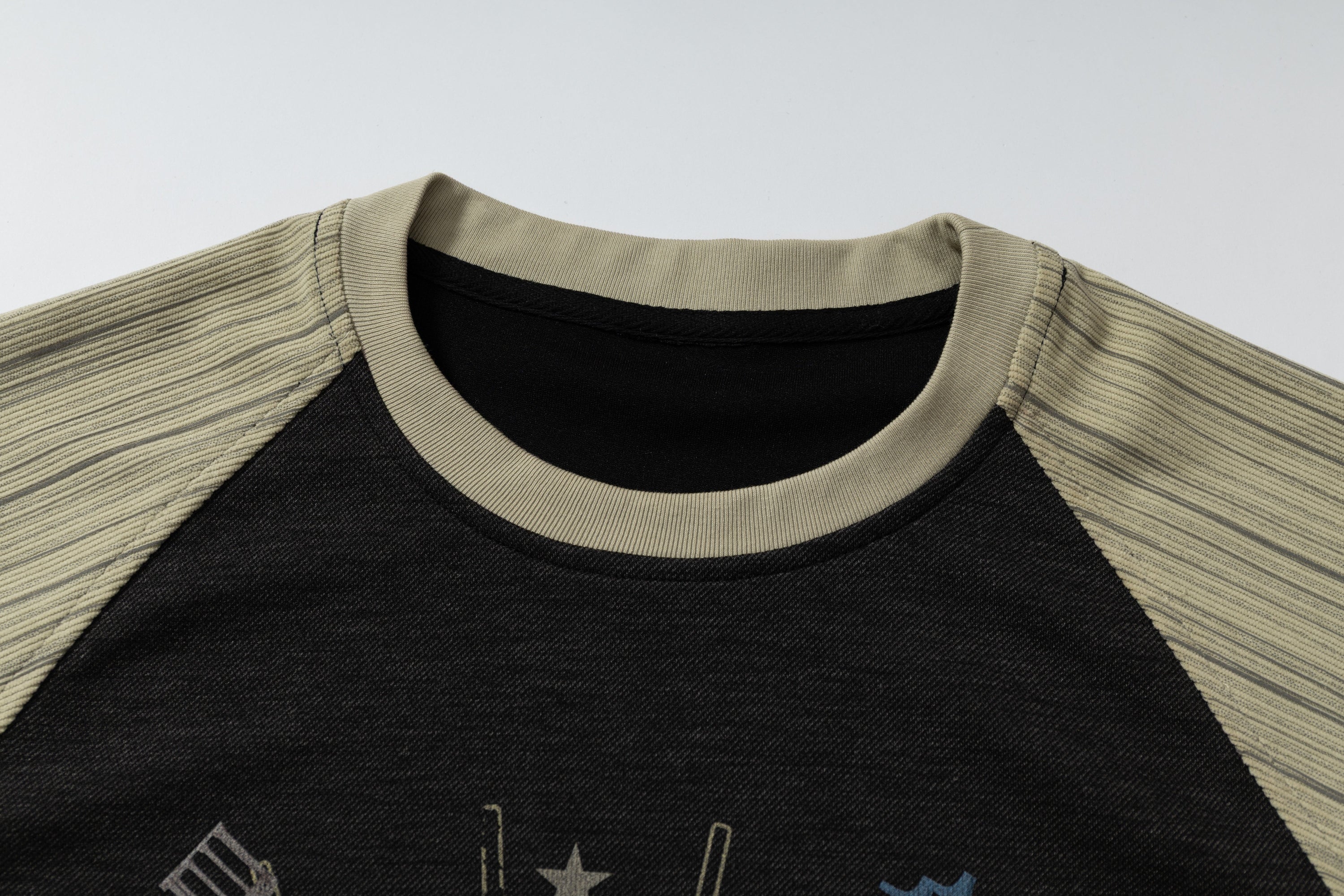 Gothic Cathedral Graphic Raglan T-Shirt | Streetwear Tee