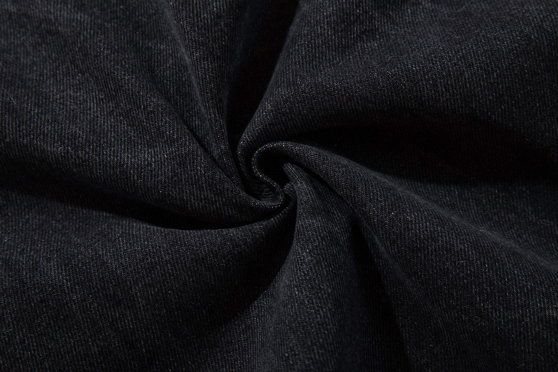 Gradient Washed Wide-Leg Denim Jeans | Curved Panel
