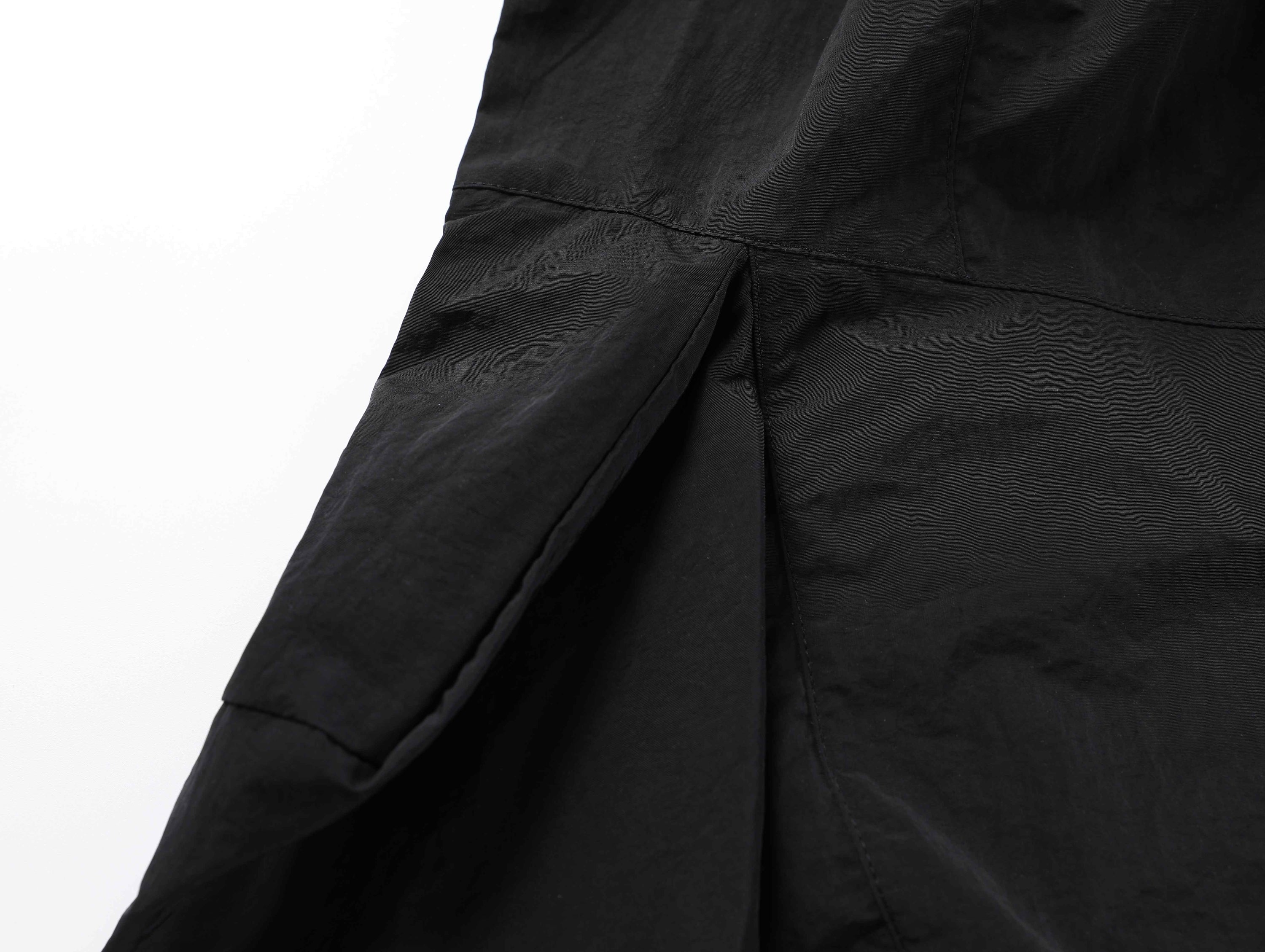 Omirad Draped Wide-Leg Shorts | Avant-Garde Techwear
