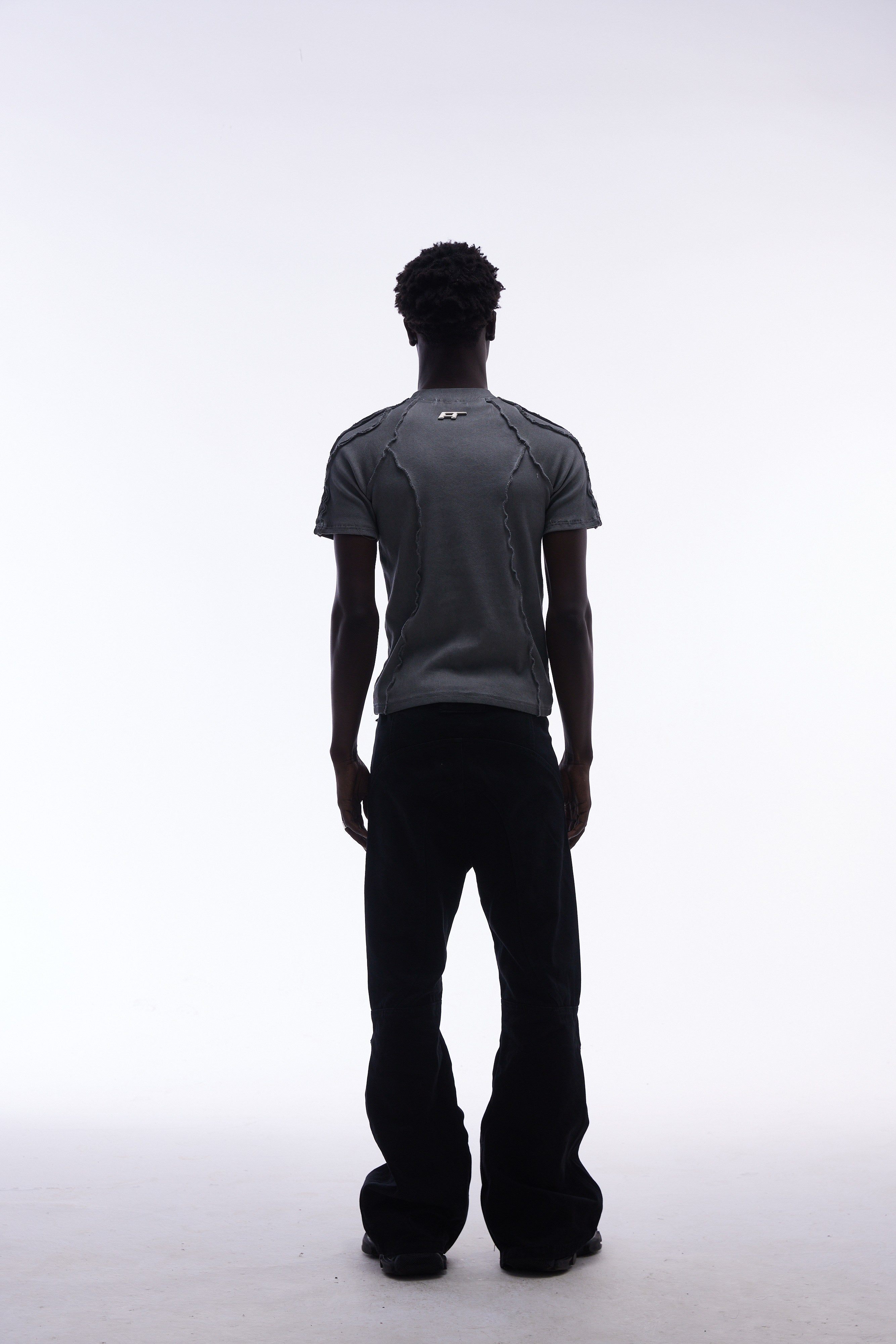 Omirad Raw Seam Compression Tee | Deconstructed Streetwear