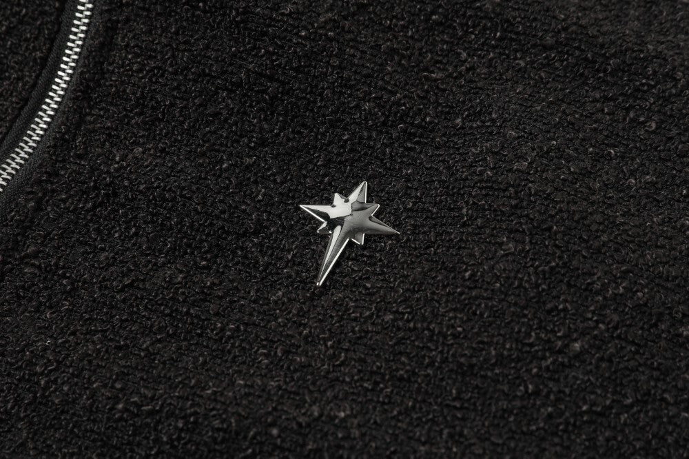 Omirad Textured Star Bomber Jacket | Streetwear Bomber