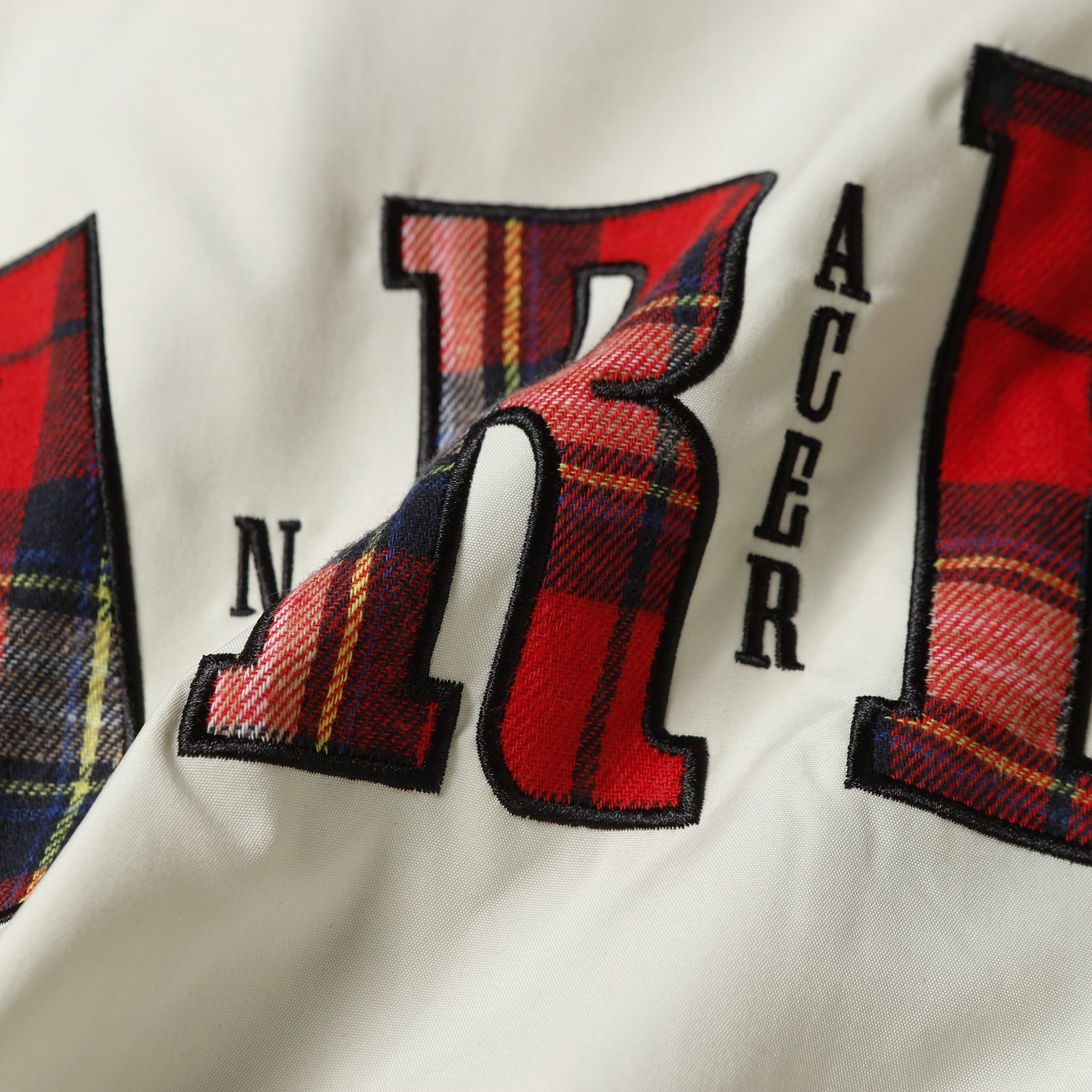 Ares Plaid Panel Bomber Jacket | Streetwear Contrast Design