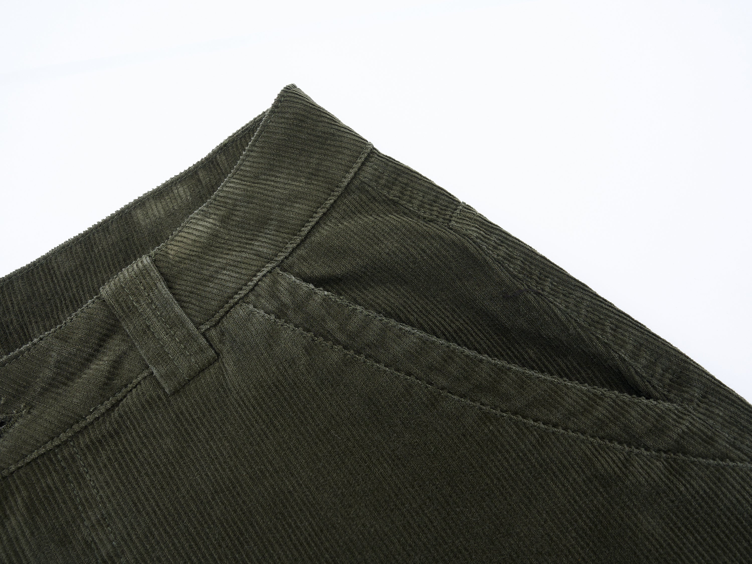 Corduroy Utility Wide-Leg Cargo Pants | SEAKOFF