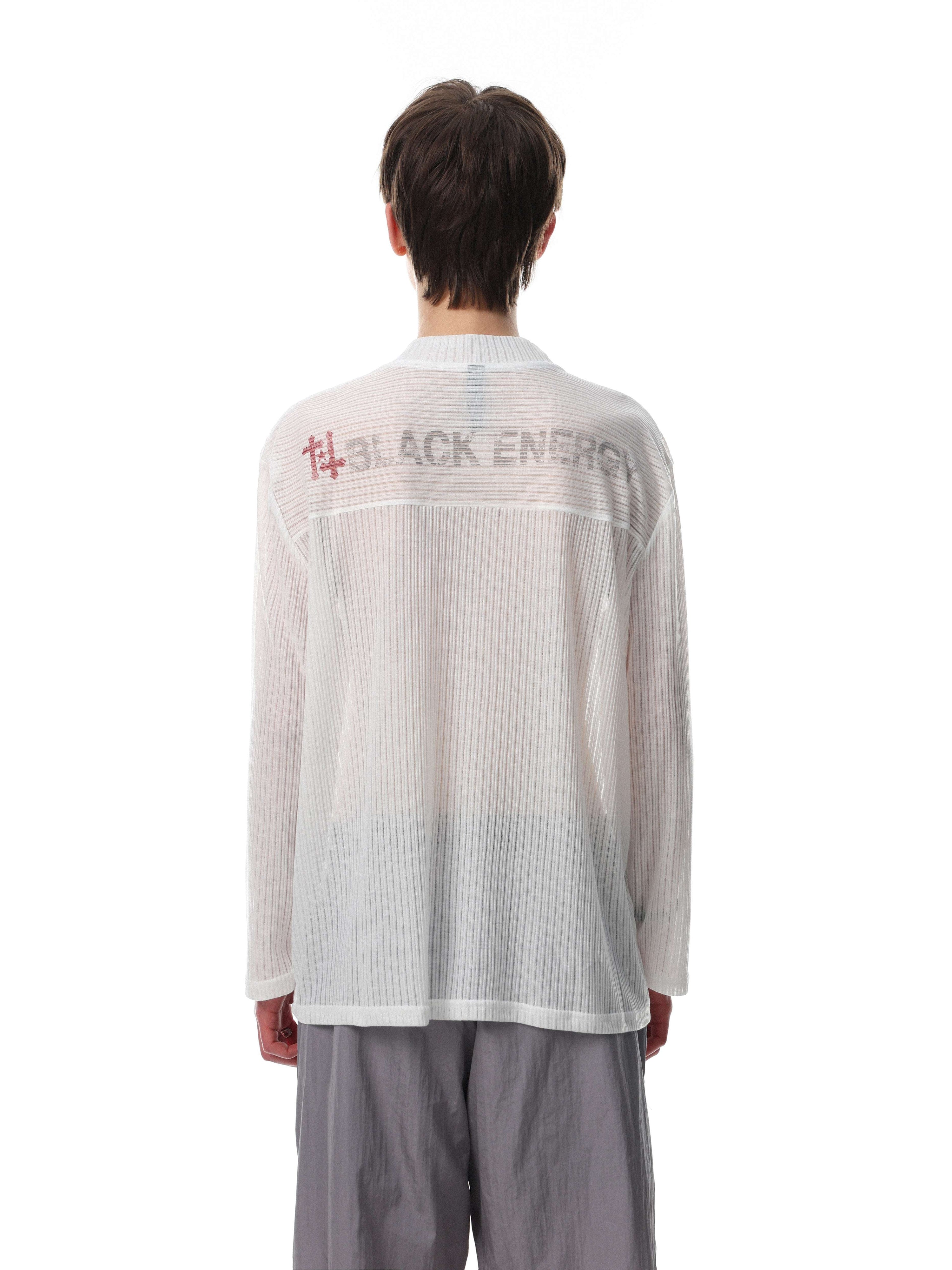 Omirad 02 Varsity V-Neck Long Sleeve Tee | Streetwear