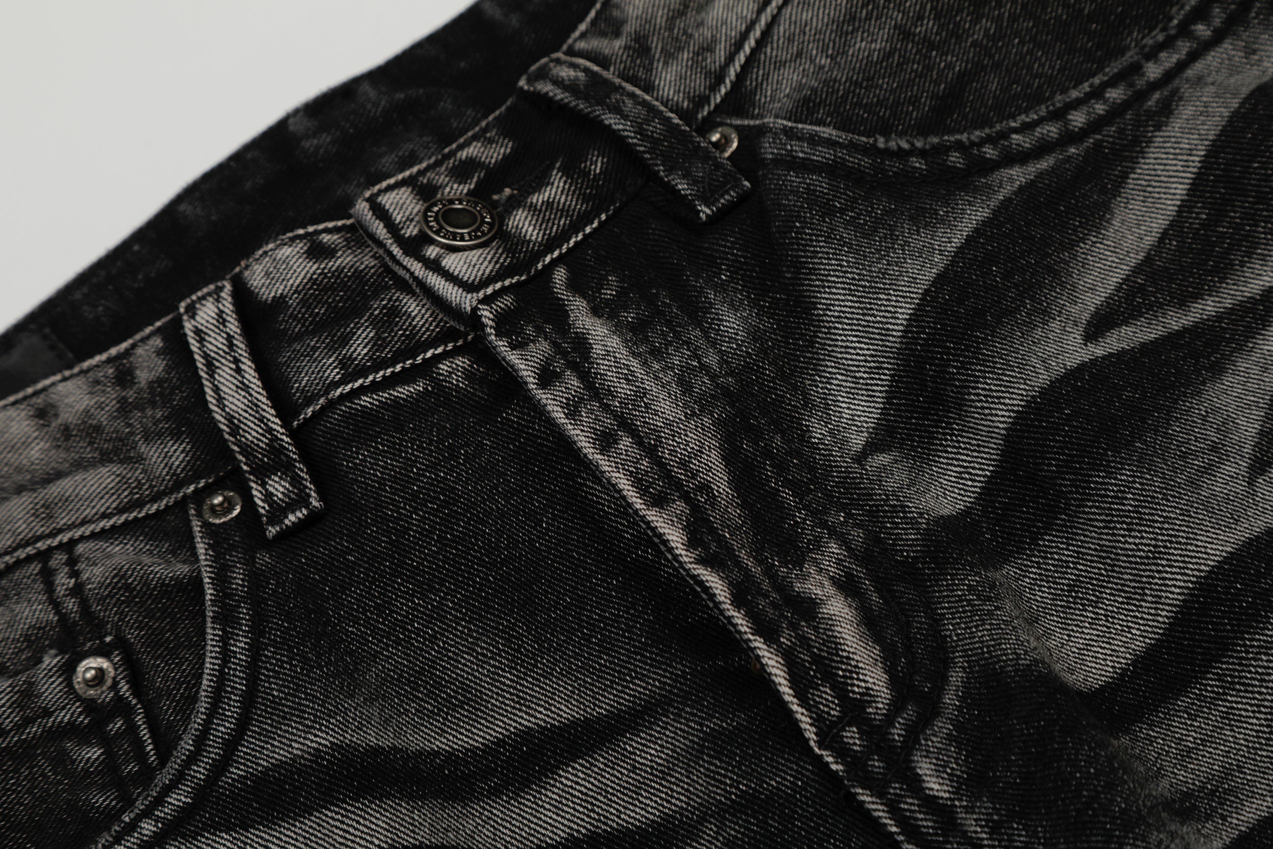 Omirad Washed Wide-Leg Denim Pants | Athletic Blend