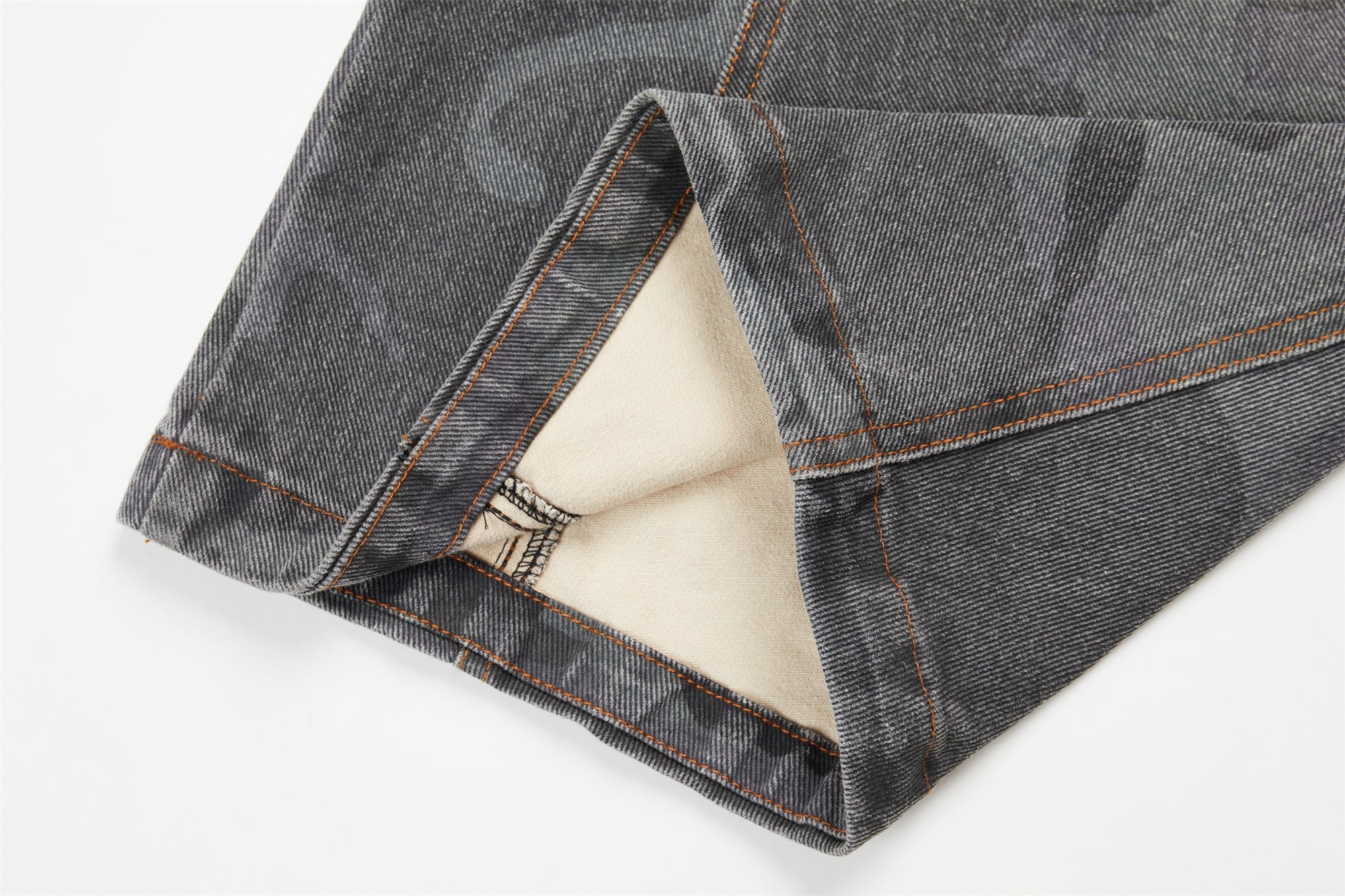 Omirad Desert Camo Barrel Jeans | Wide Leg Streetwear Pants