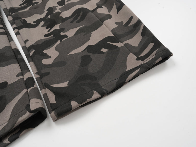 Omirad Camo Wide-Leg Track Pants | Tactical Streetwear