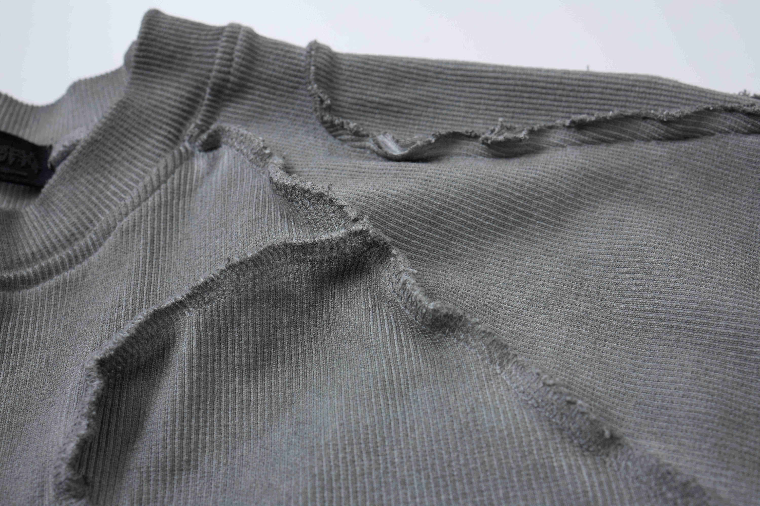 Omirad Raw Seam Compression Tee | Deconstructed Streetwear
