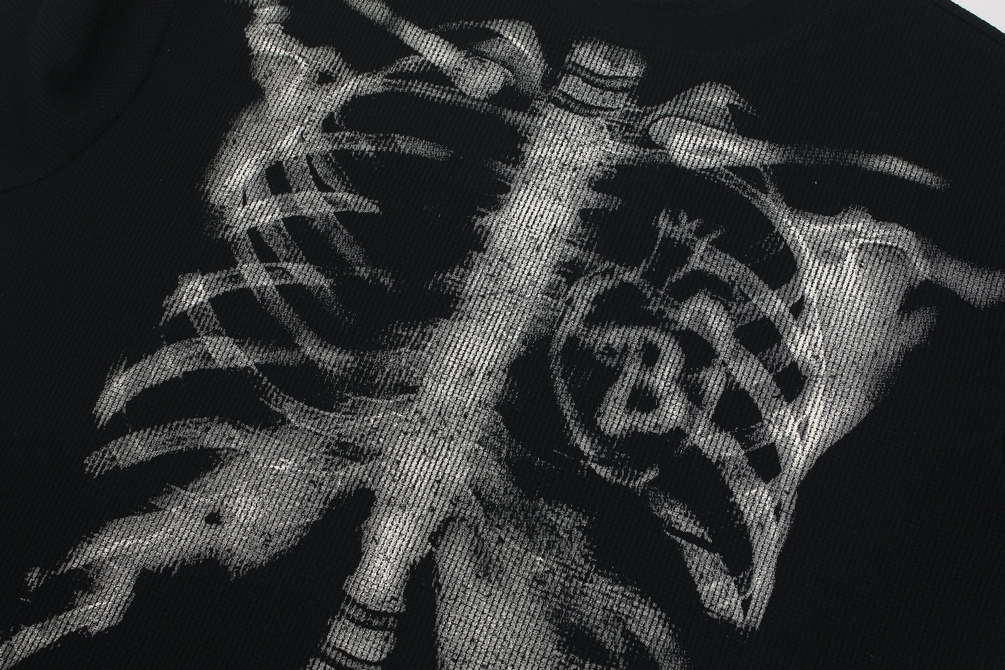 Omirad X-Ray Ribcage Graphic Tee | Streetwear Skeleton Print