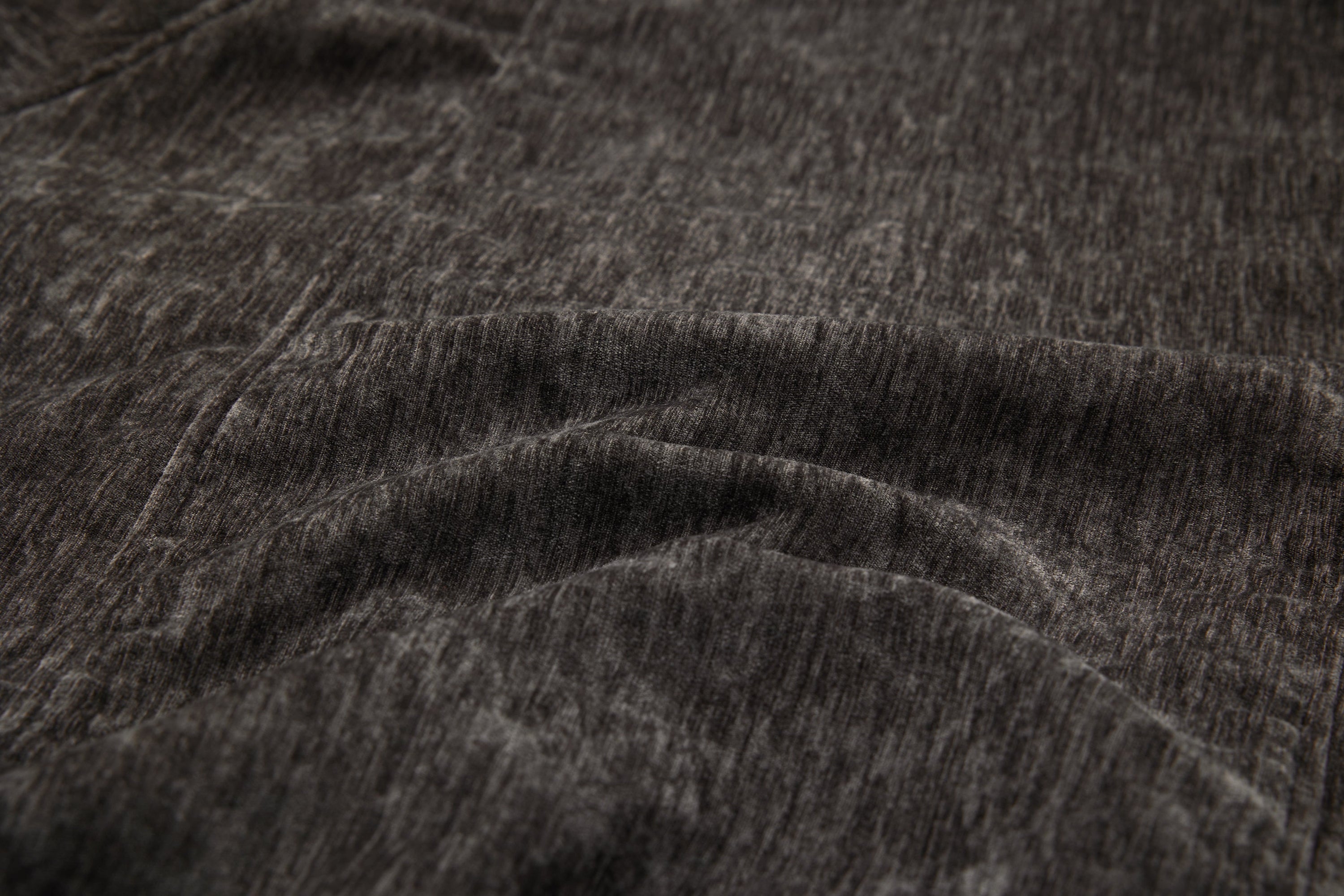Omirad Chenille Bomber Jacket with Faux-Leather Collar
