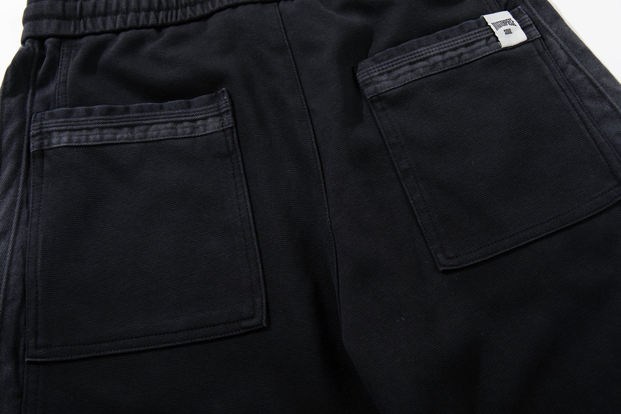 Omirad Utility Panel Barrel Pants | Black Streetwear