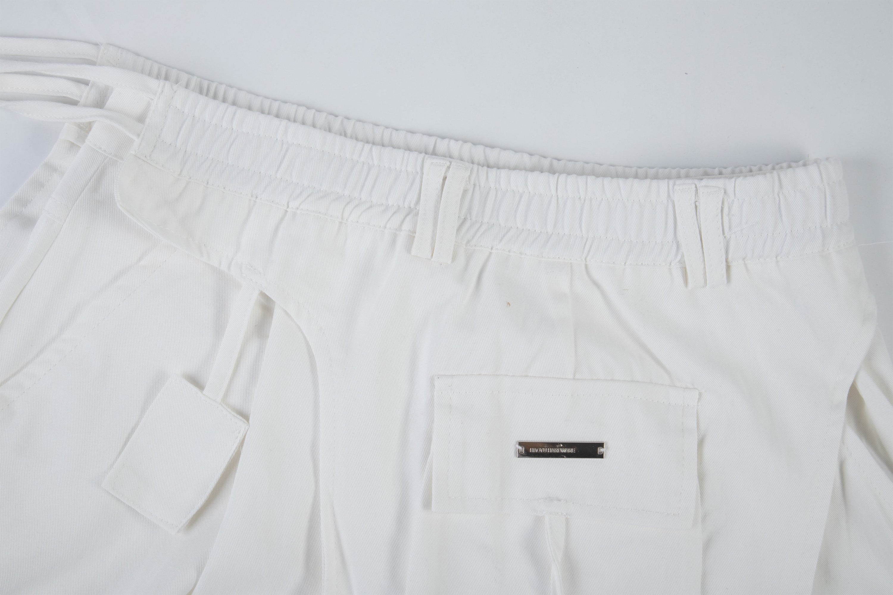 Minimalist Balloon Cargo Pants | Wide-Leg Utility Fit