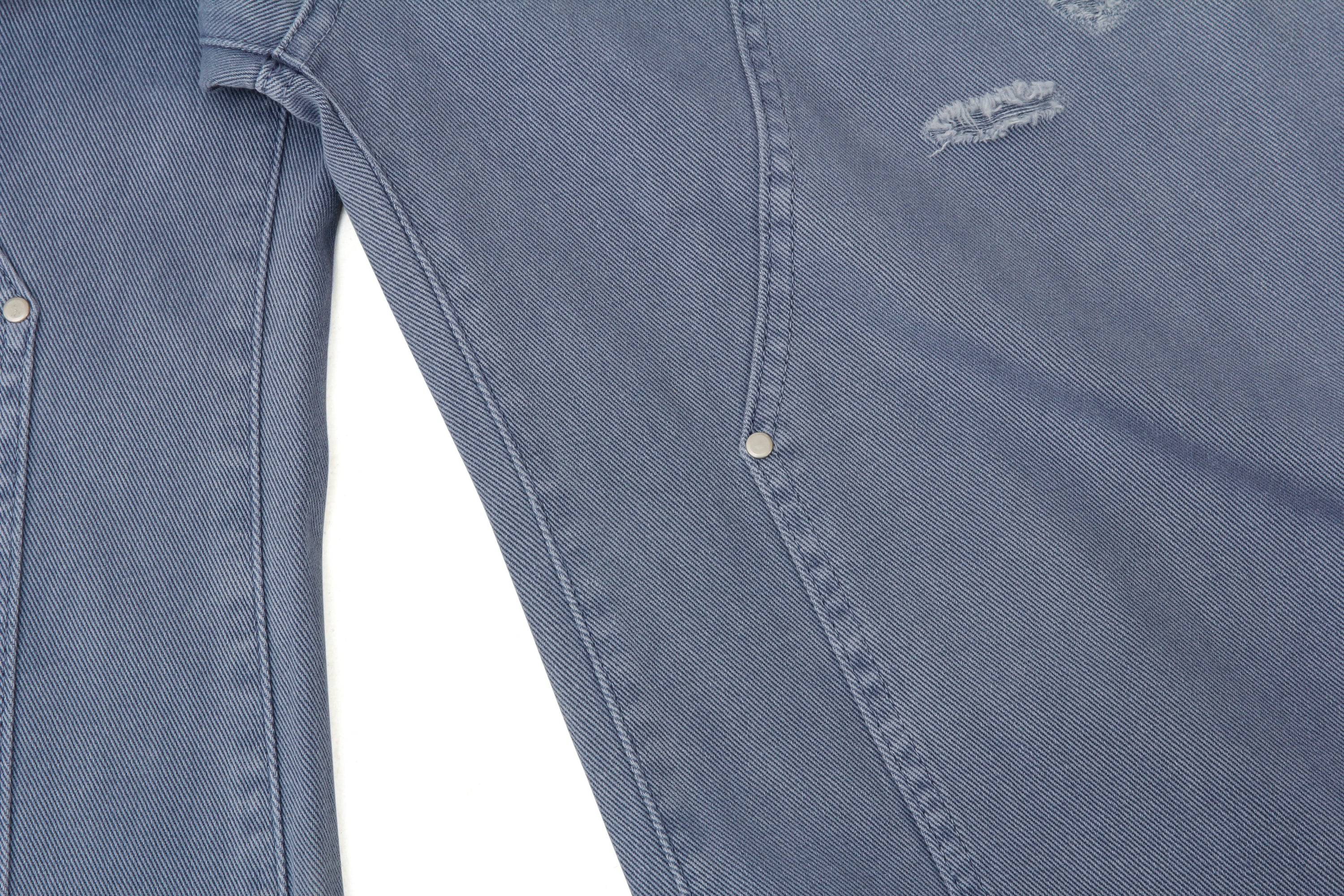 Omirad Distressed Utility Wide Leg Jeans | Baggy Denim