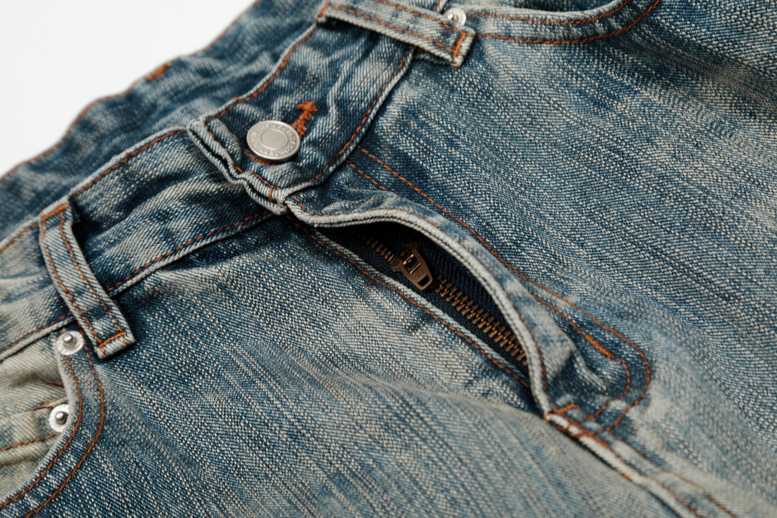 Omirad Washed Wide-Leg Denim Pants | Vintage Oversized Jeans