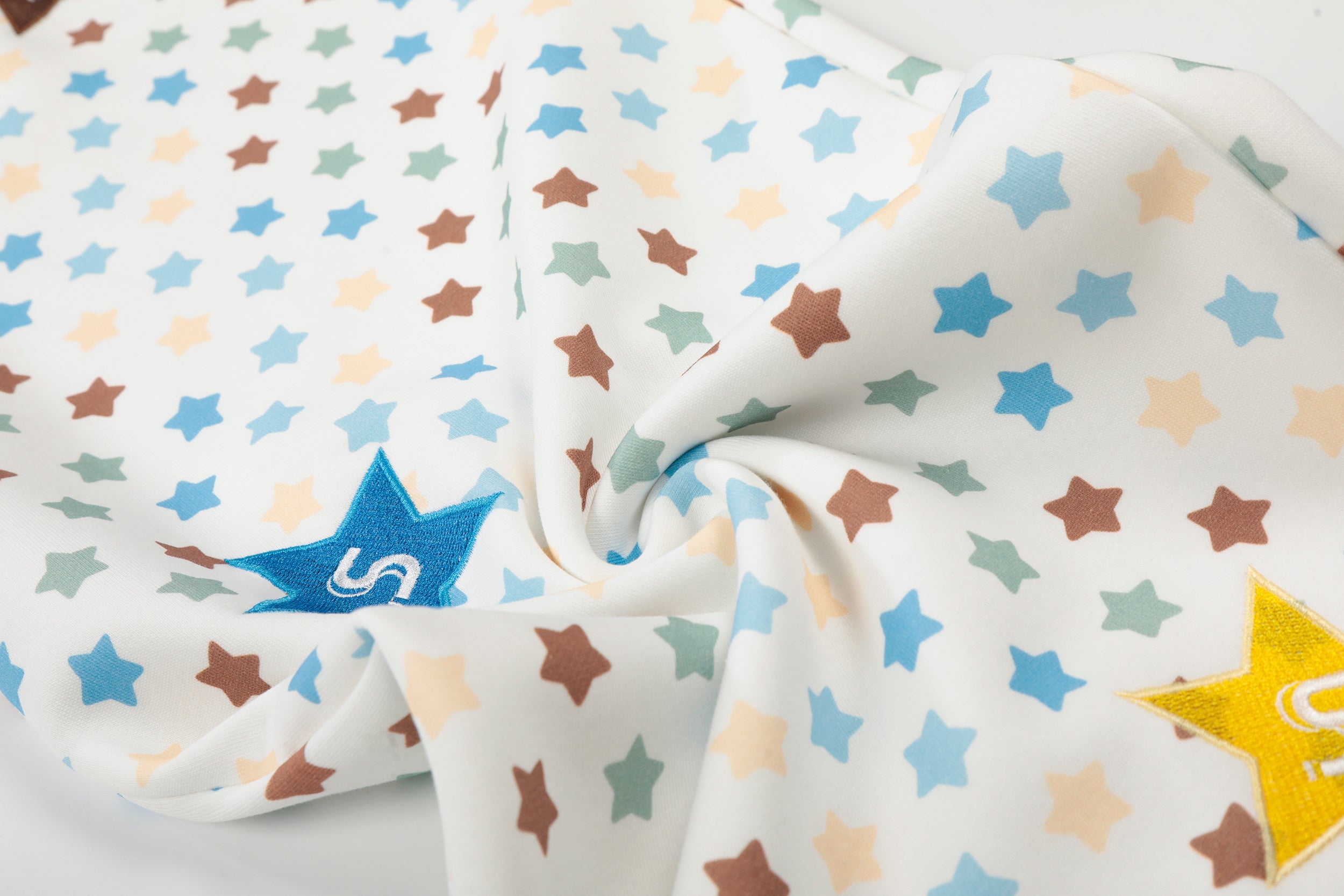 Omirad Multi-Star Wide-Leg Pants | Colorful Star Print Streetwear