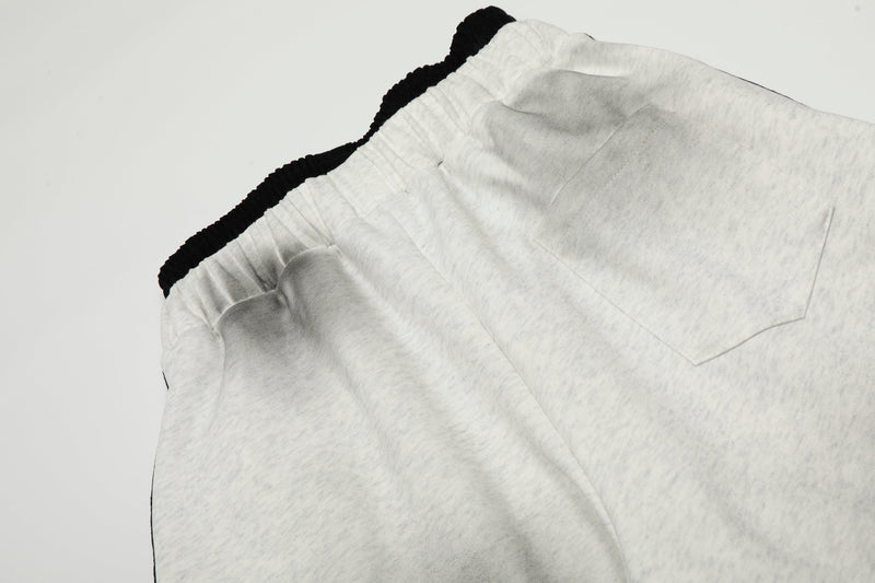 Bold Letter Triple Stripe Track Pants | Oversized Streetwear