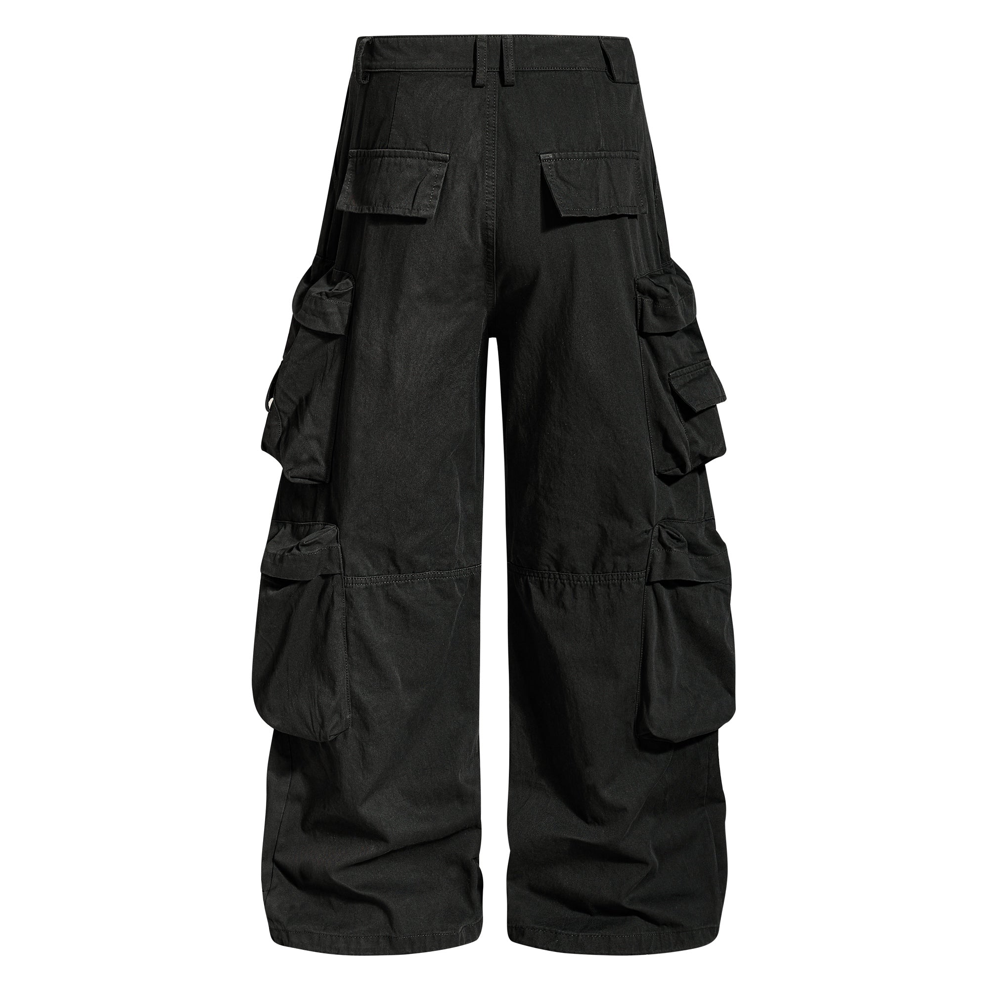 Leopard Star Multi-Pocket Cargo Pants | Y2K Streetwear