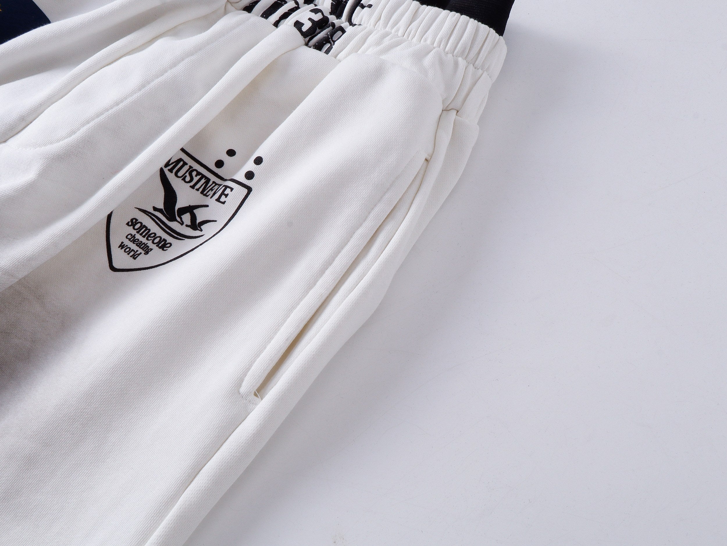 Distressed Wide-Leg Sweatpants | Washed Streetwear Joggers