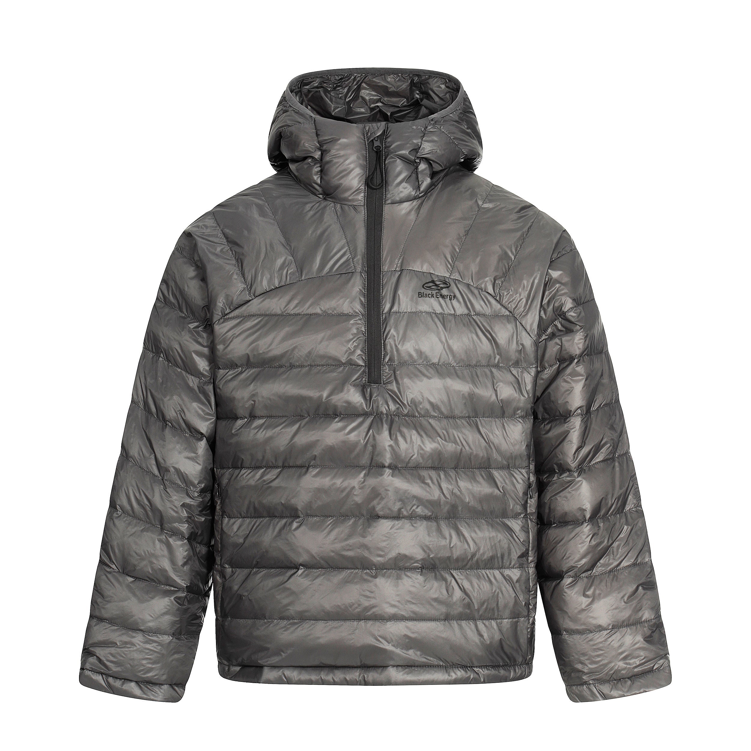 Omirad Lightweight Nylon Puffer Pullover Jacket with Hood