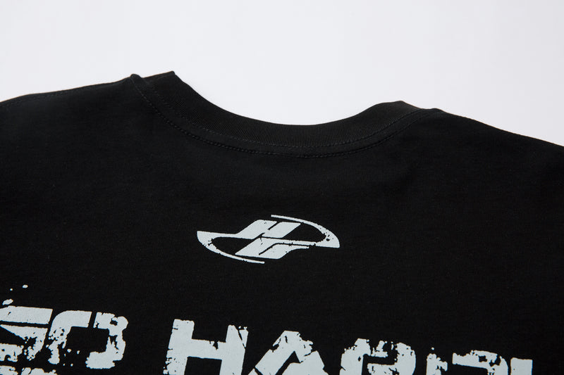 Go Hard Or Go Home Layered Racing Graphic Long Sleeve Tee