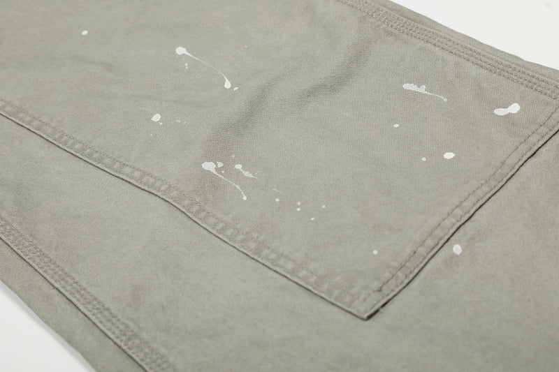 Paint-Splatter Carpenter Pants | Heavyweight Cotton Workwear