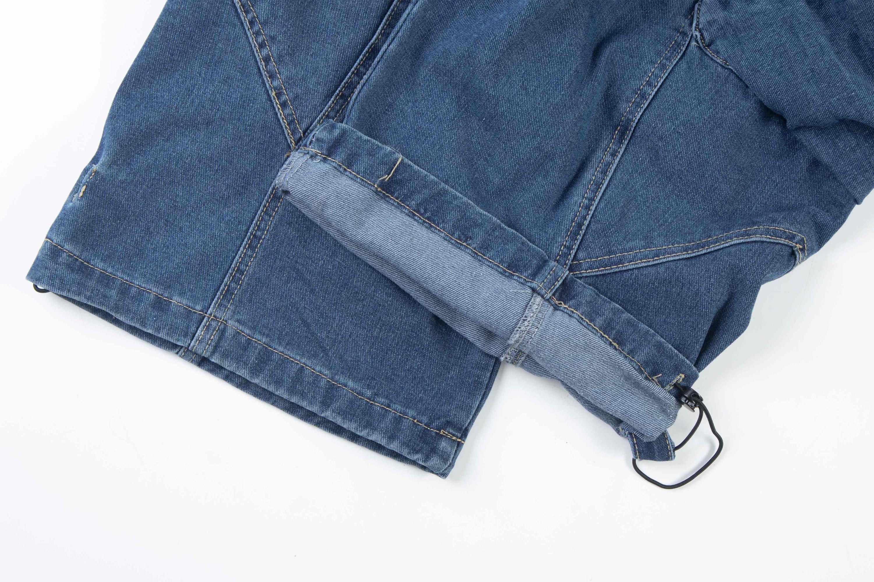 Baggy Cargo Denim Jeans | Multi-Pocket Y2K Streetwear