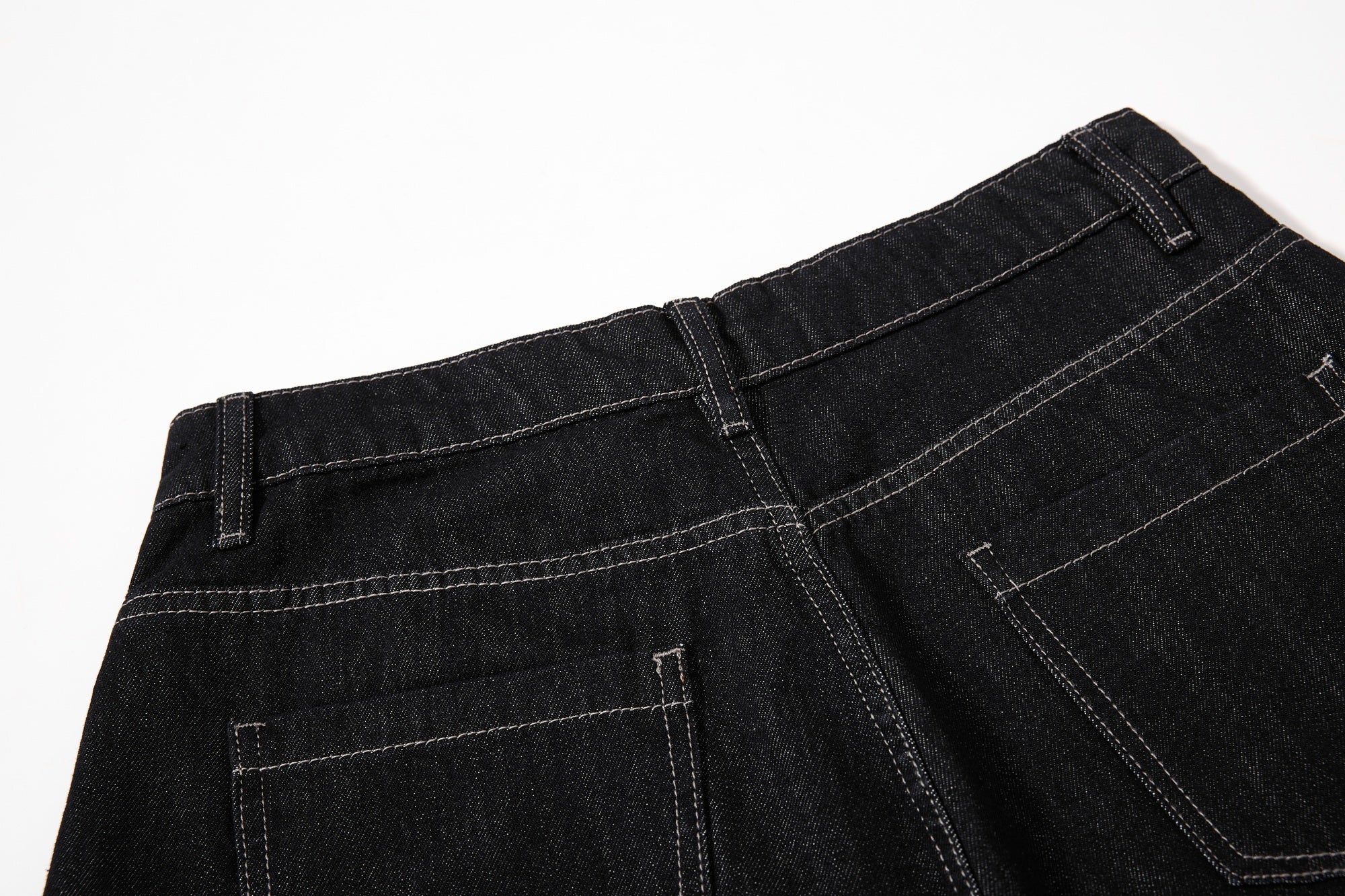 Black High Rise Wide Leg Jeans | Y2K Vintage – Seakoff