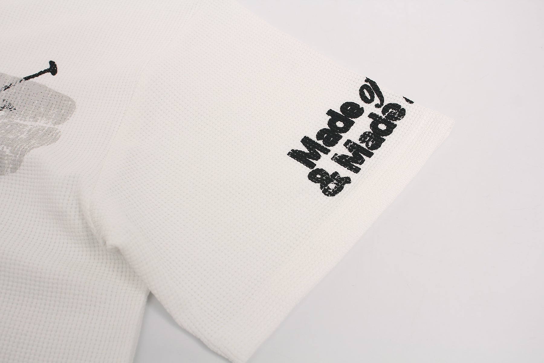 Omirad Made of Love Distressed Heart Graphic Streetwear Tee
