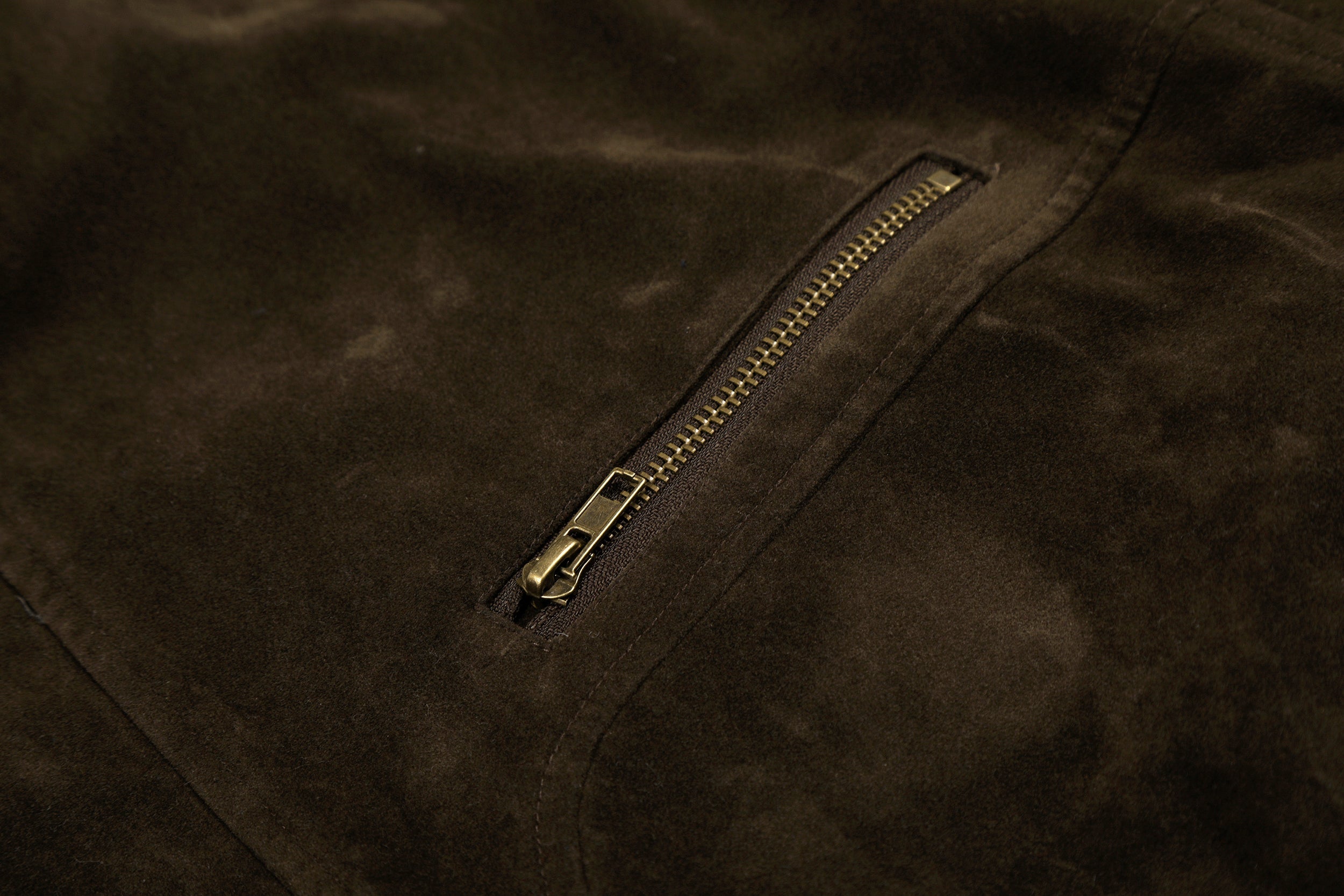 Omirad Utility Bomber Jacket | Stand Collar & Gold Hardware