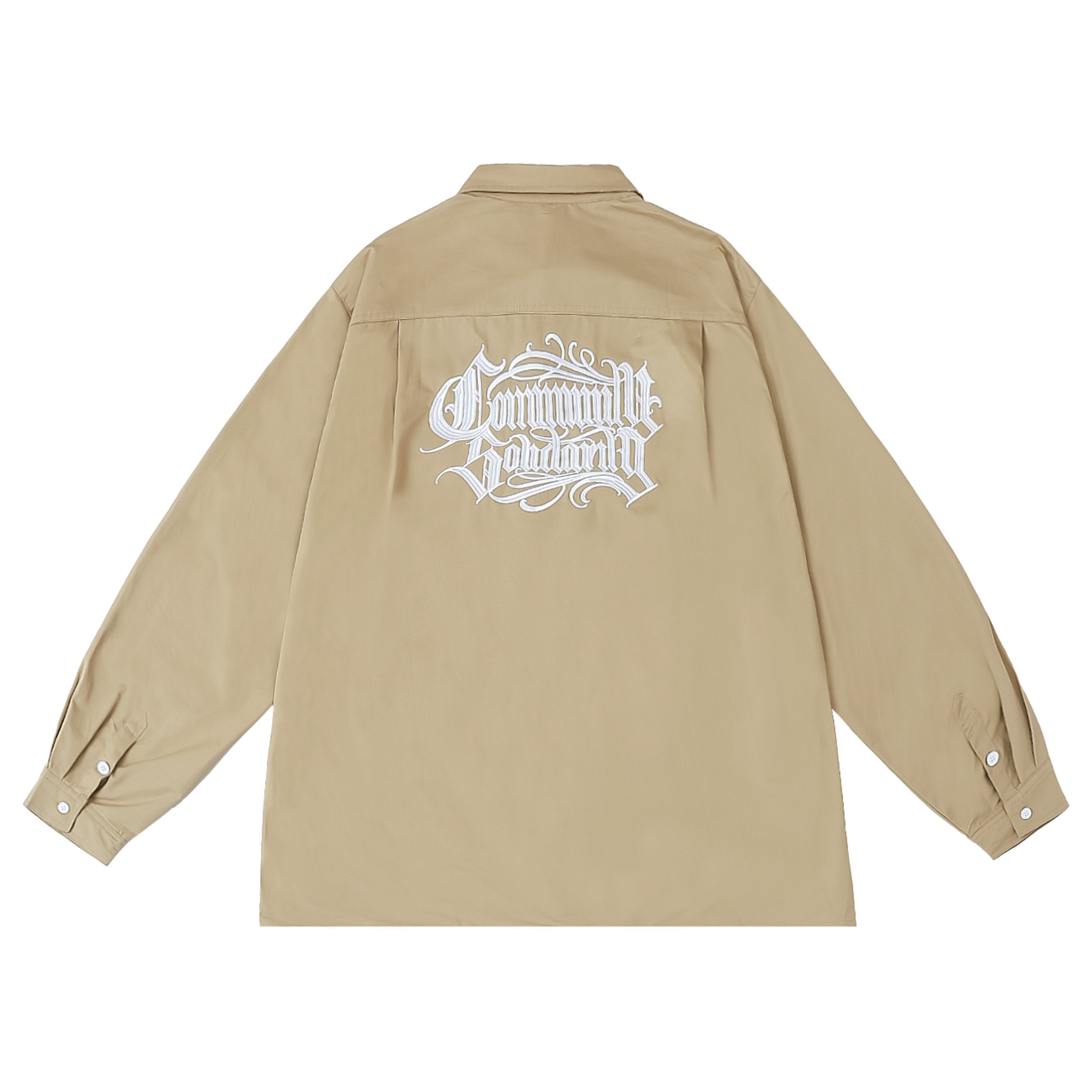 Omirad Gothic Logo Work Shirt | Oversized Streetwear