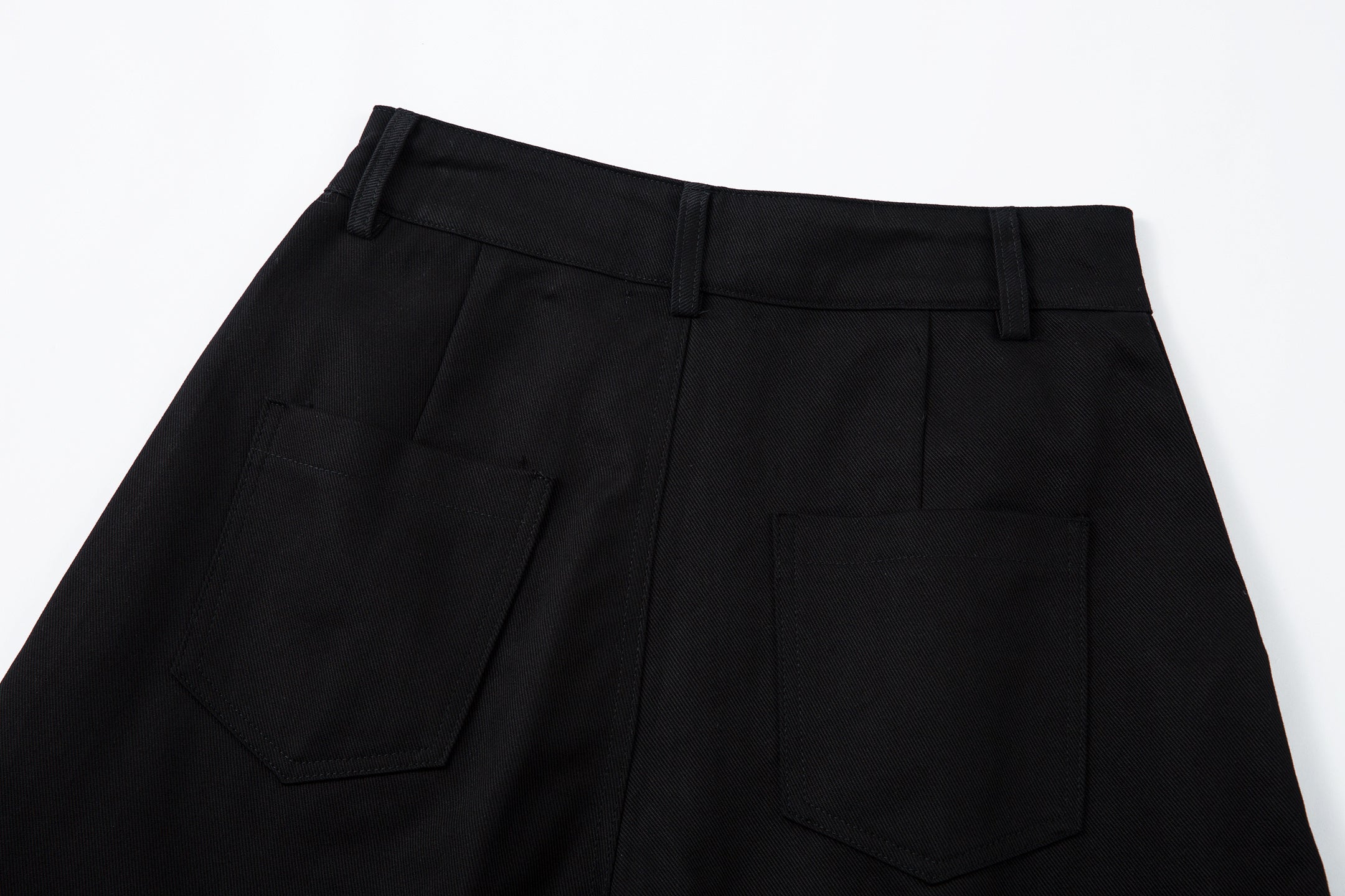 Omirad Curved Barrel-Leg Pants | Gothic Streetwear Trousers