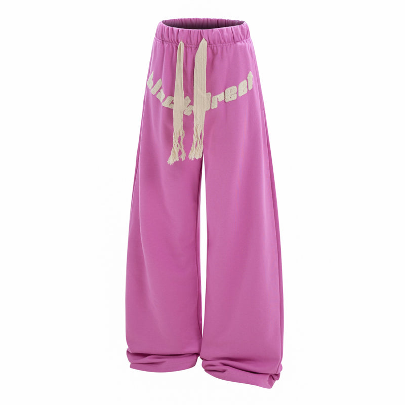 Omirad Black Rebel Oversized Wide-Leg Sweatpants