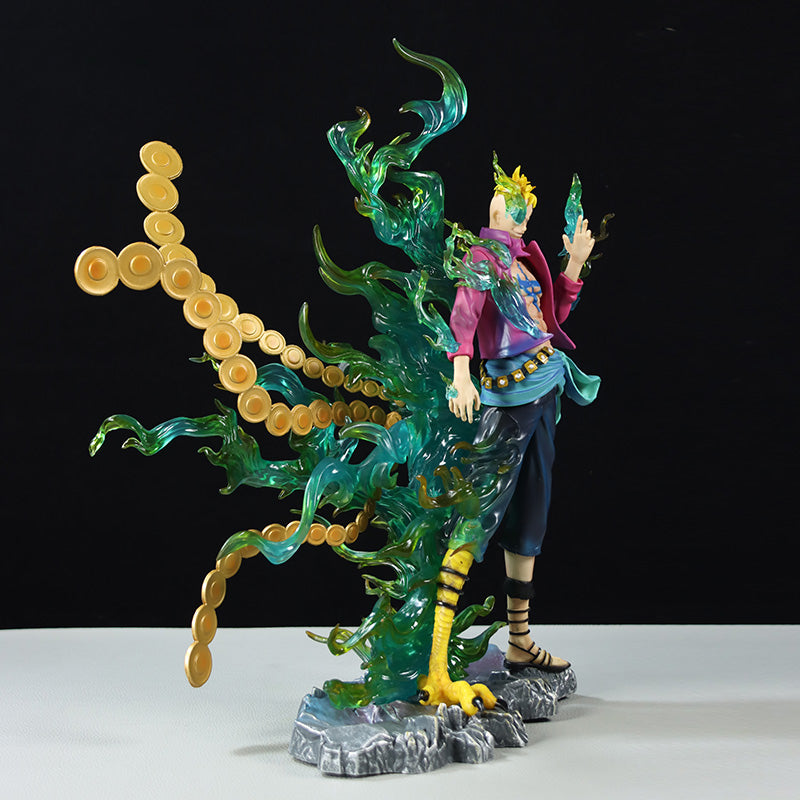 Franky Action Figurine – 34cm with Flaming Effects and Mechanical Details, Limited Edition – One Piece Collectible