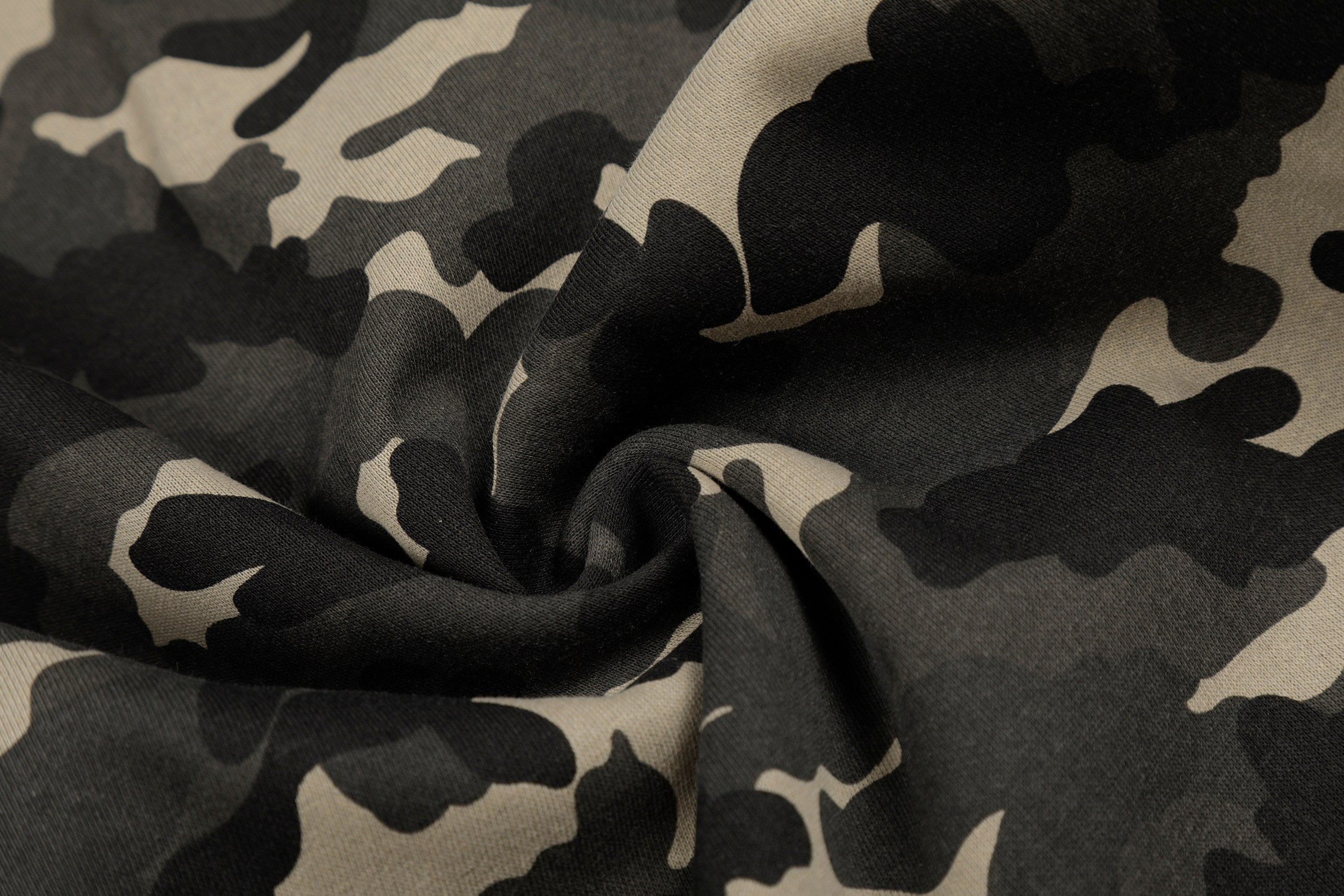Omirad Graphic Camo Wide-Leg Sweatpants | Street Style